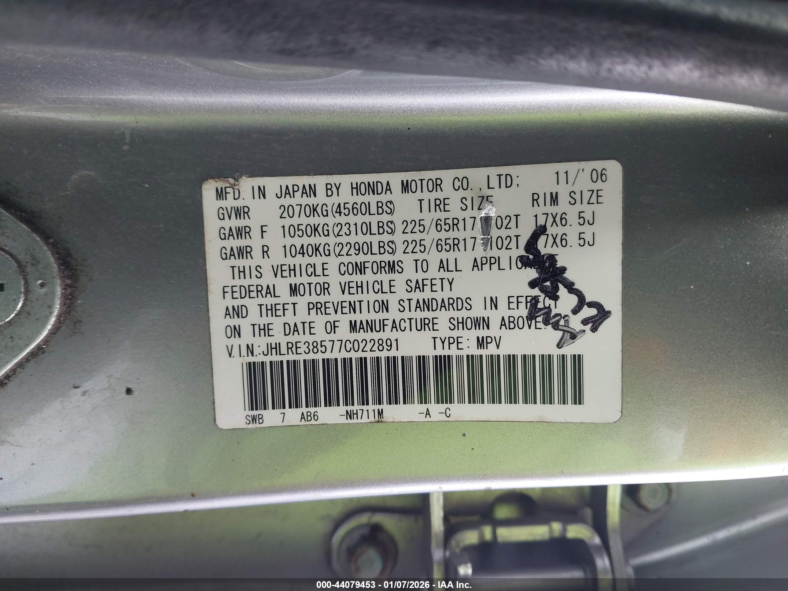 HONDA CR-V image 9