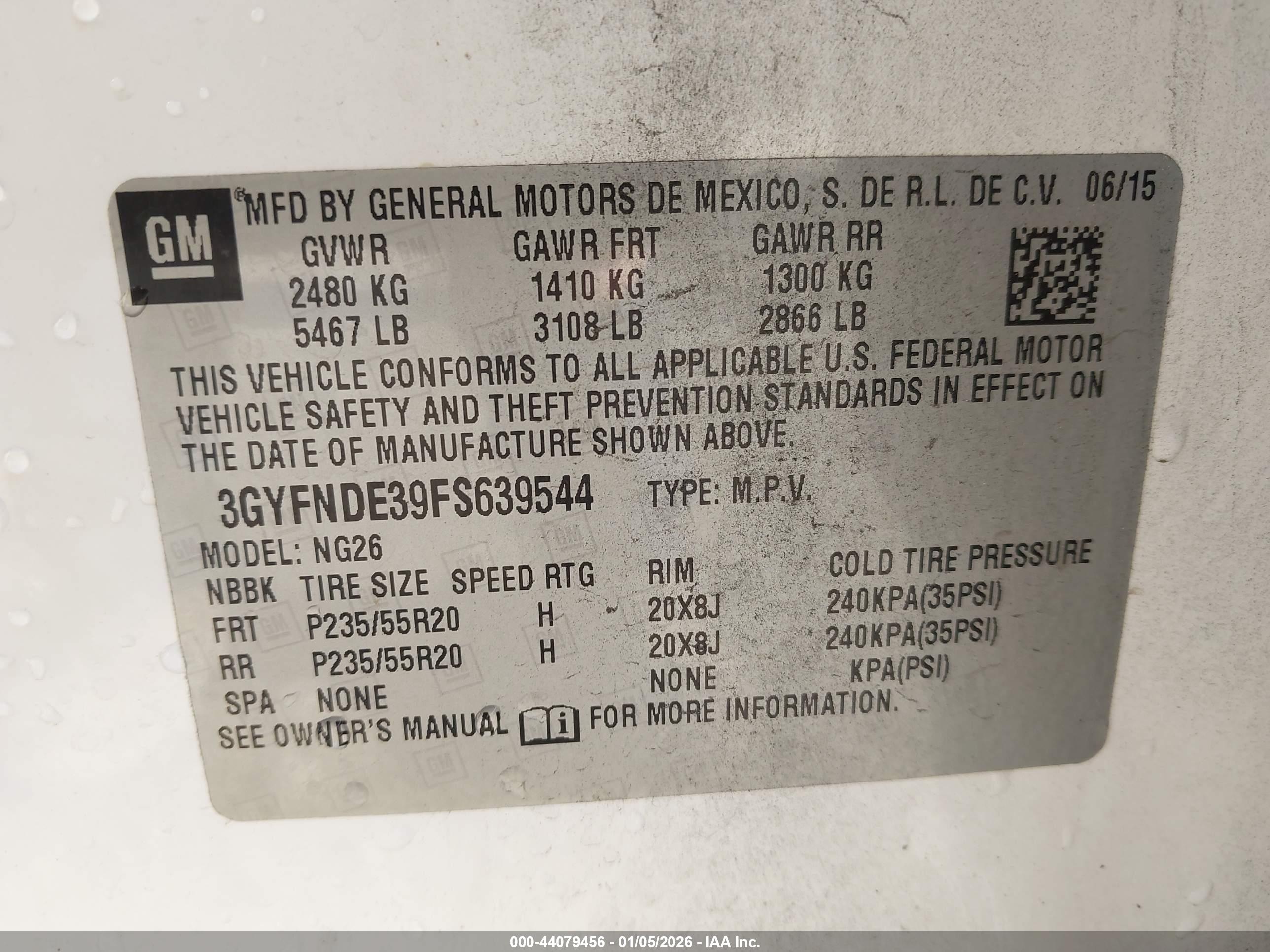 CADILLAC SRX image 9