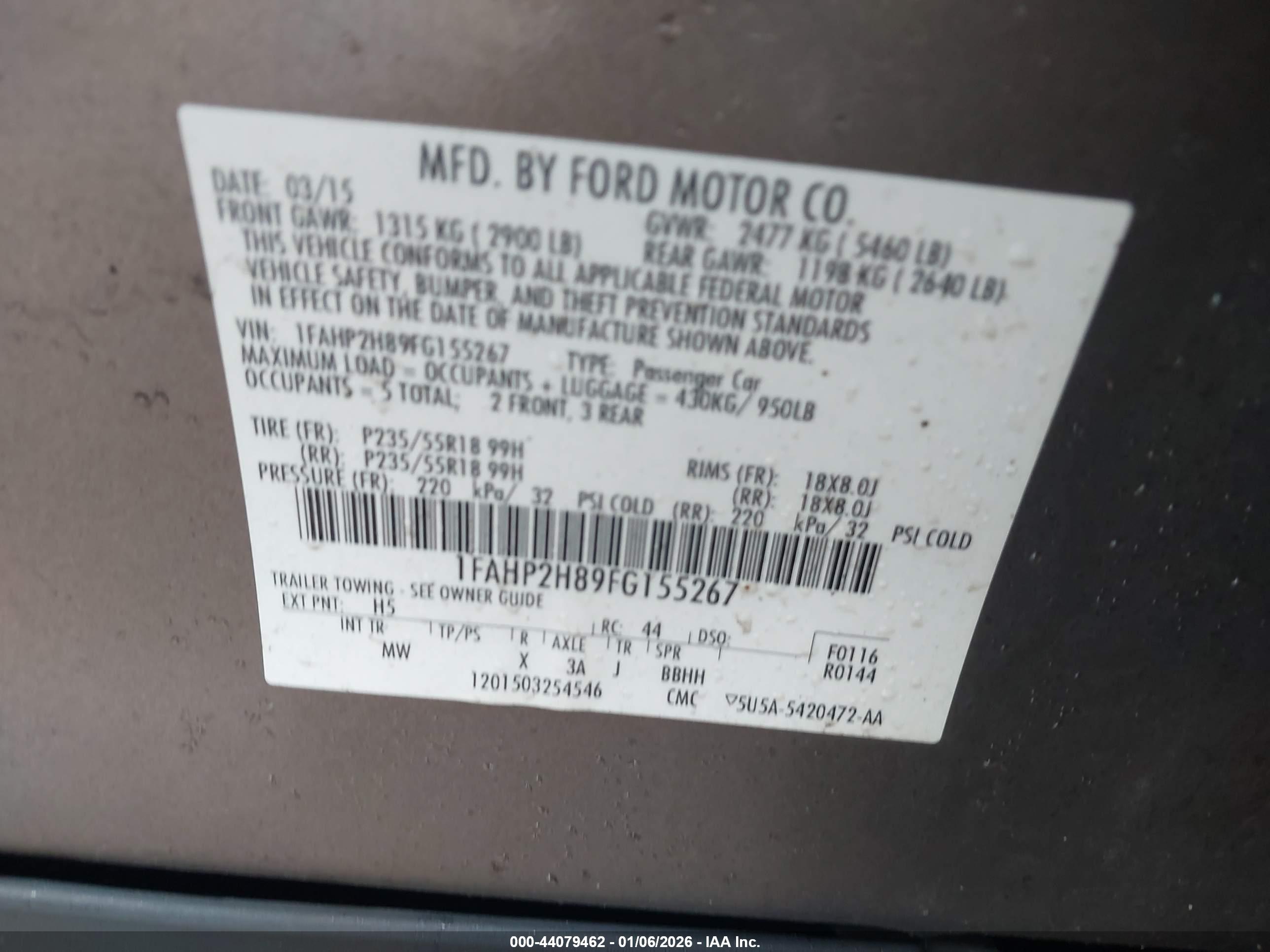 FORD TAURUS image 9