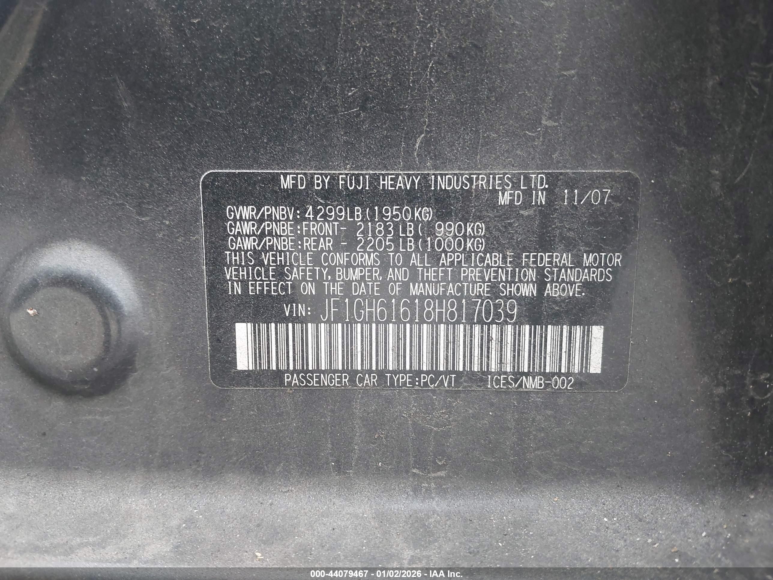 SUBARU IMPREZA image 9