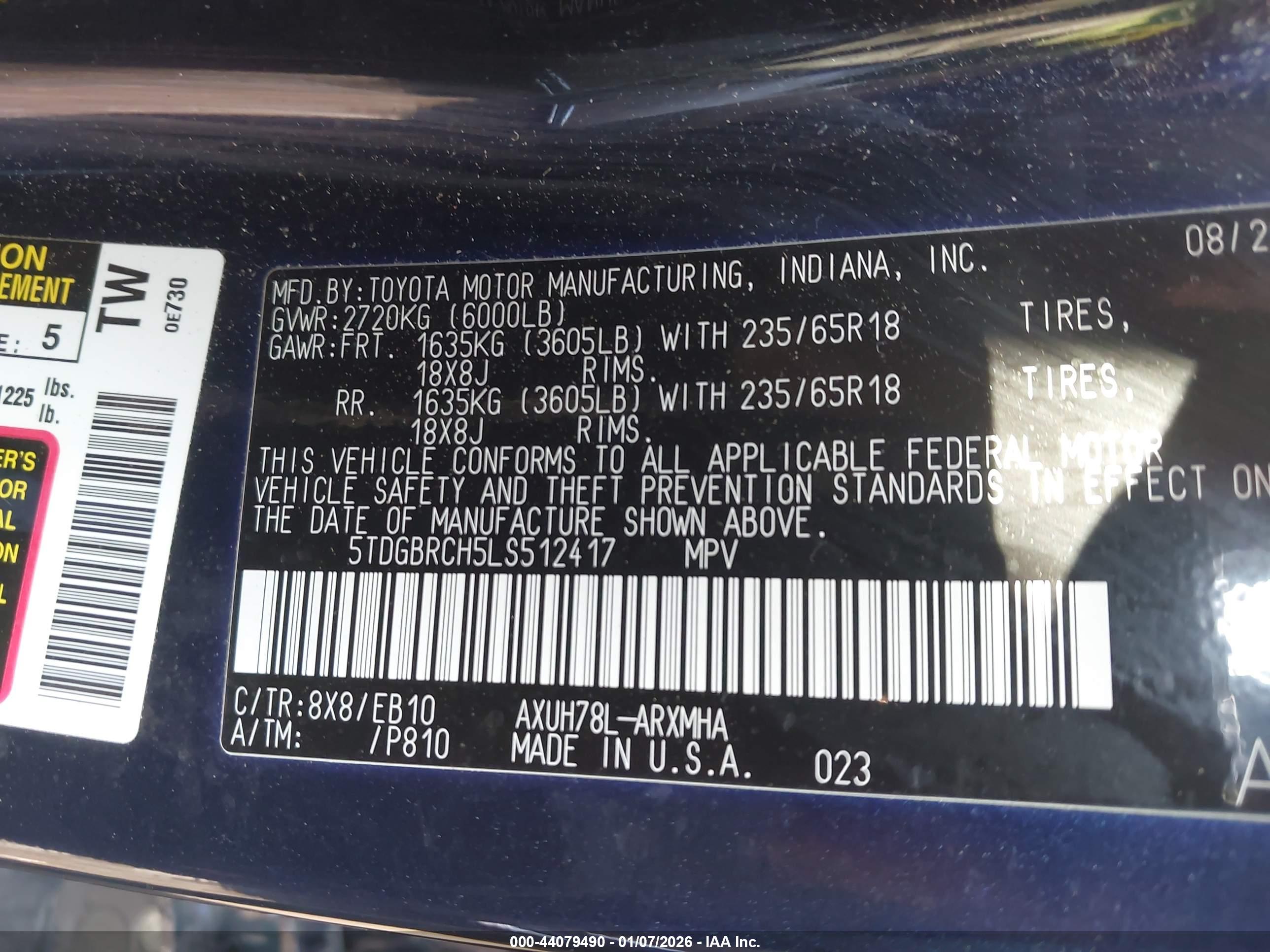 TOYOTA HIGHLANDER image 9