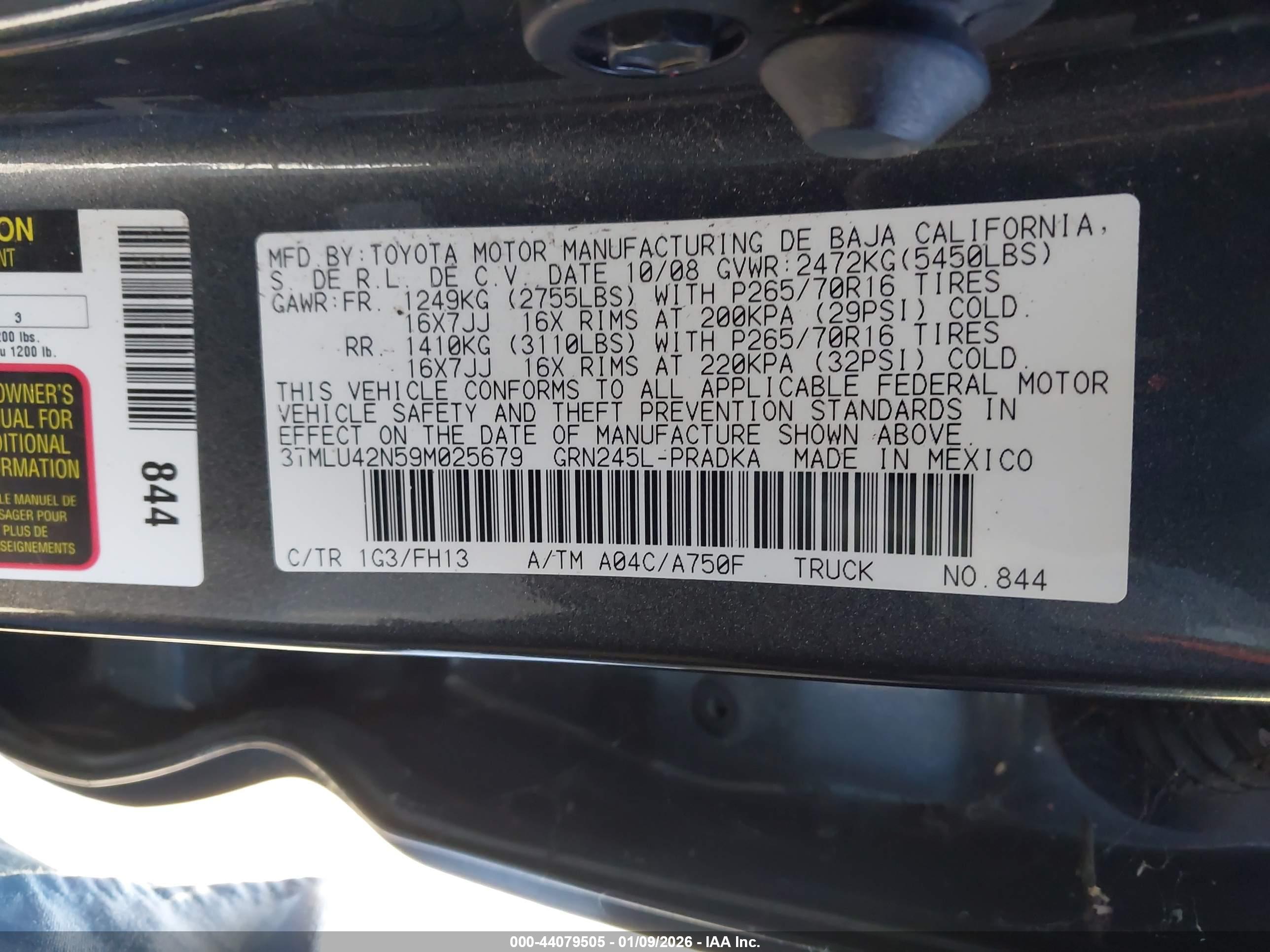 TOYOTA TACOMA image 9