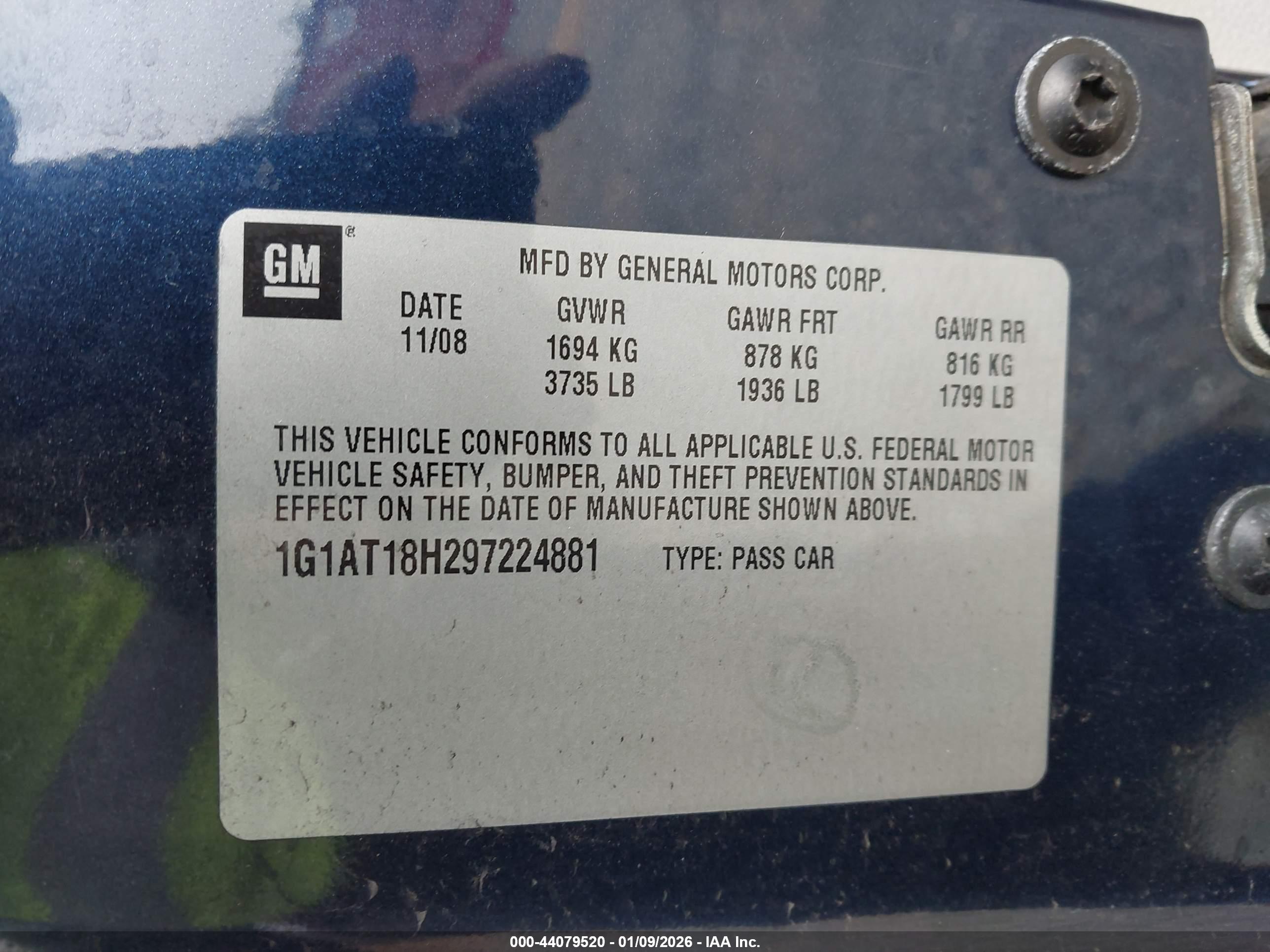 CHEVROLET COBALT image 9