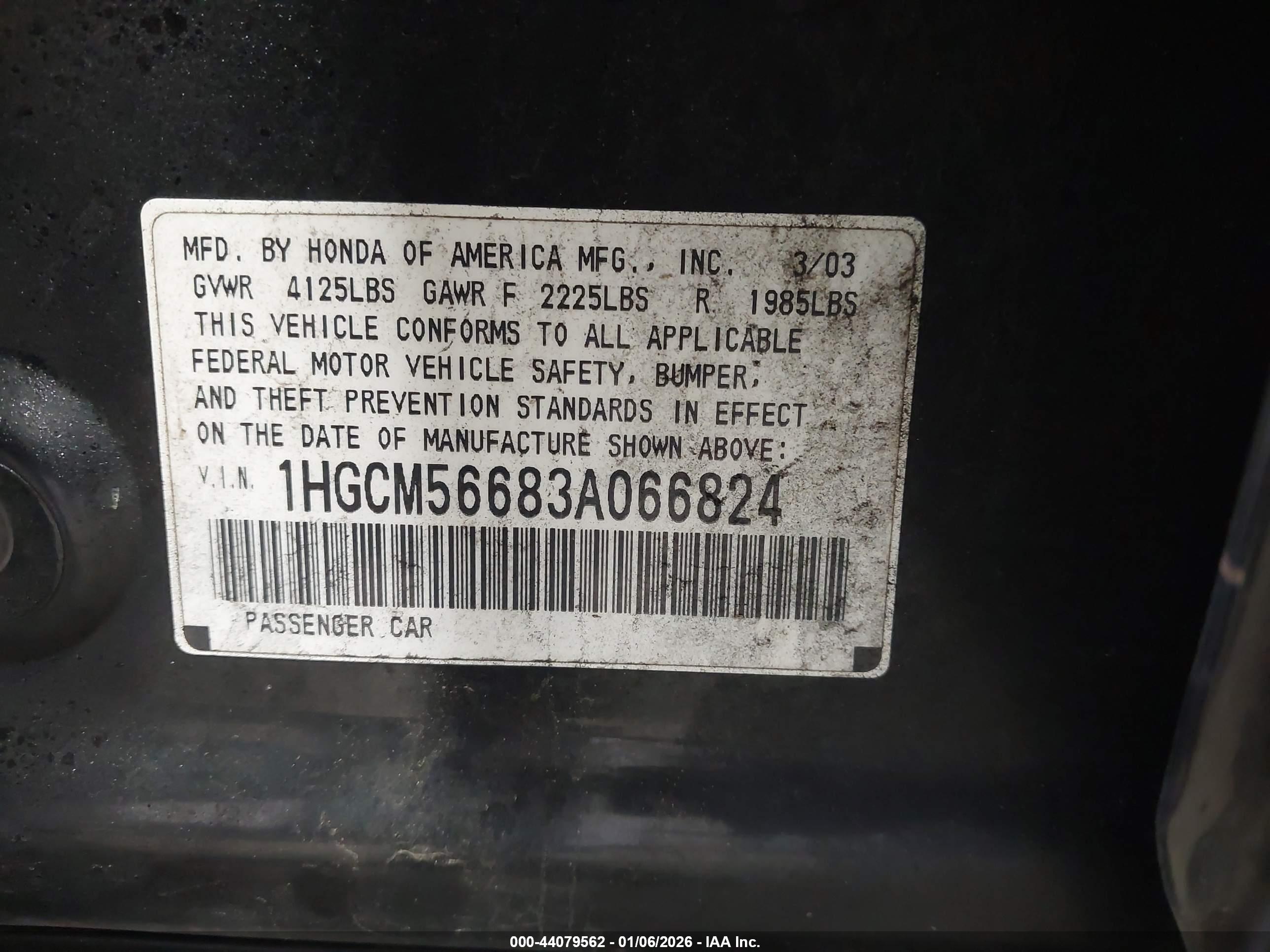 HONDA ACCORD image 9