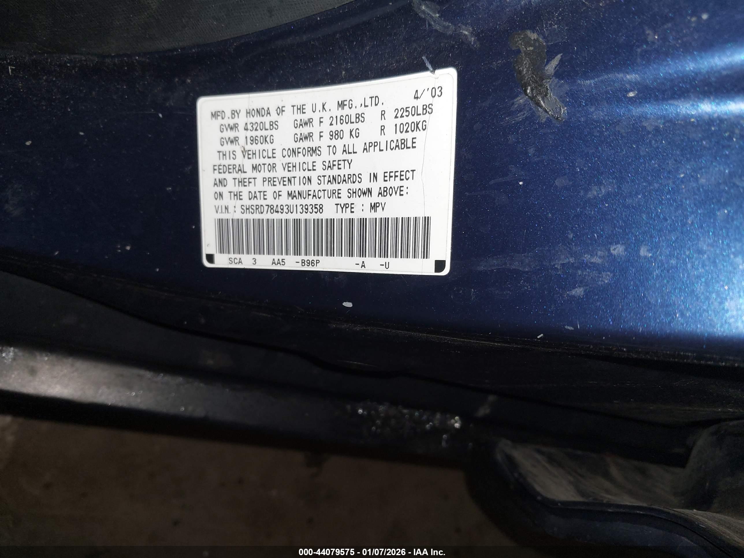 HONDA CR-V image 9