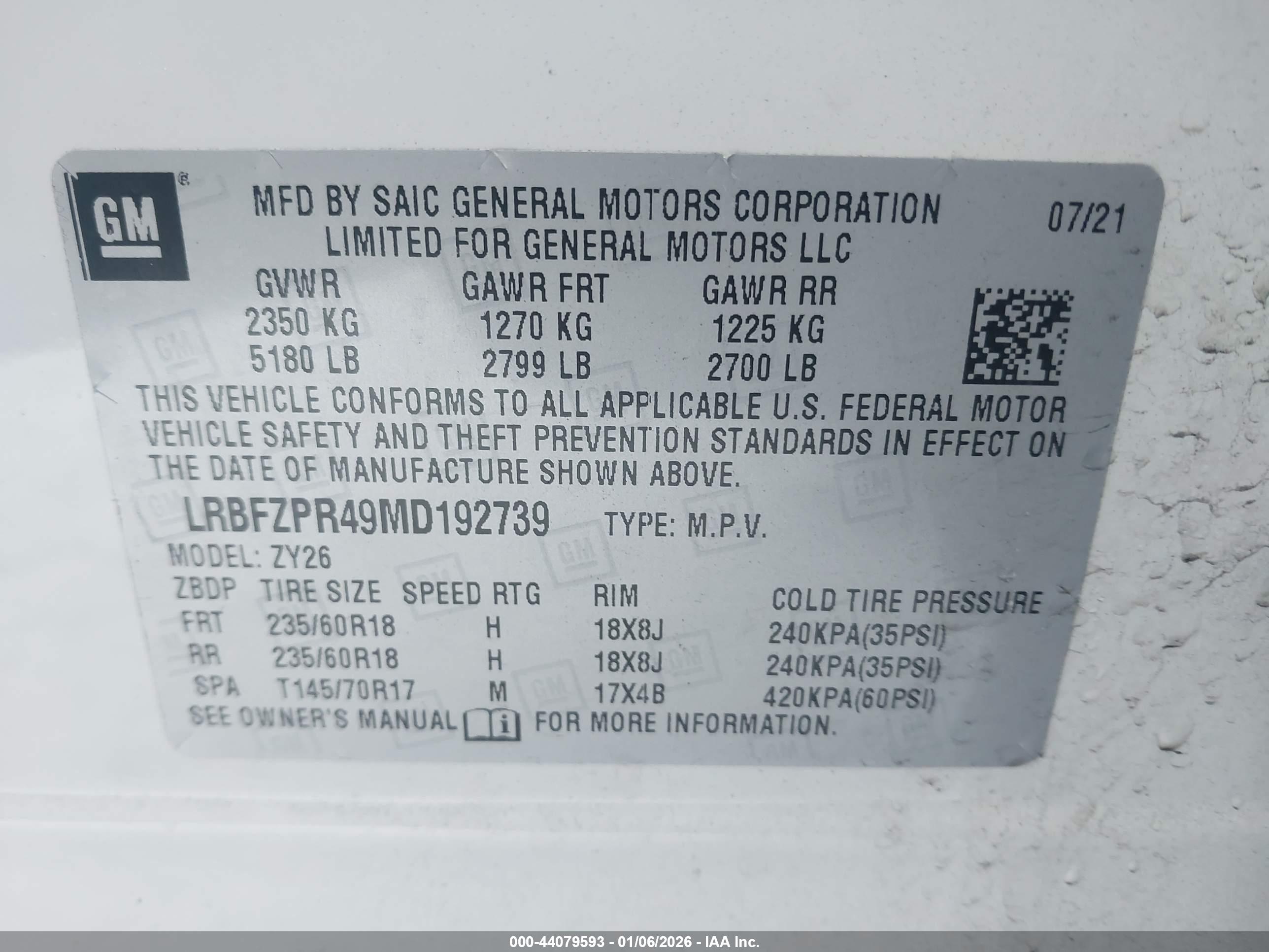 BUICK ENVISION image 9