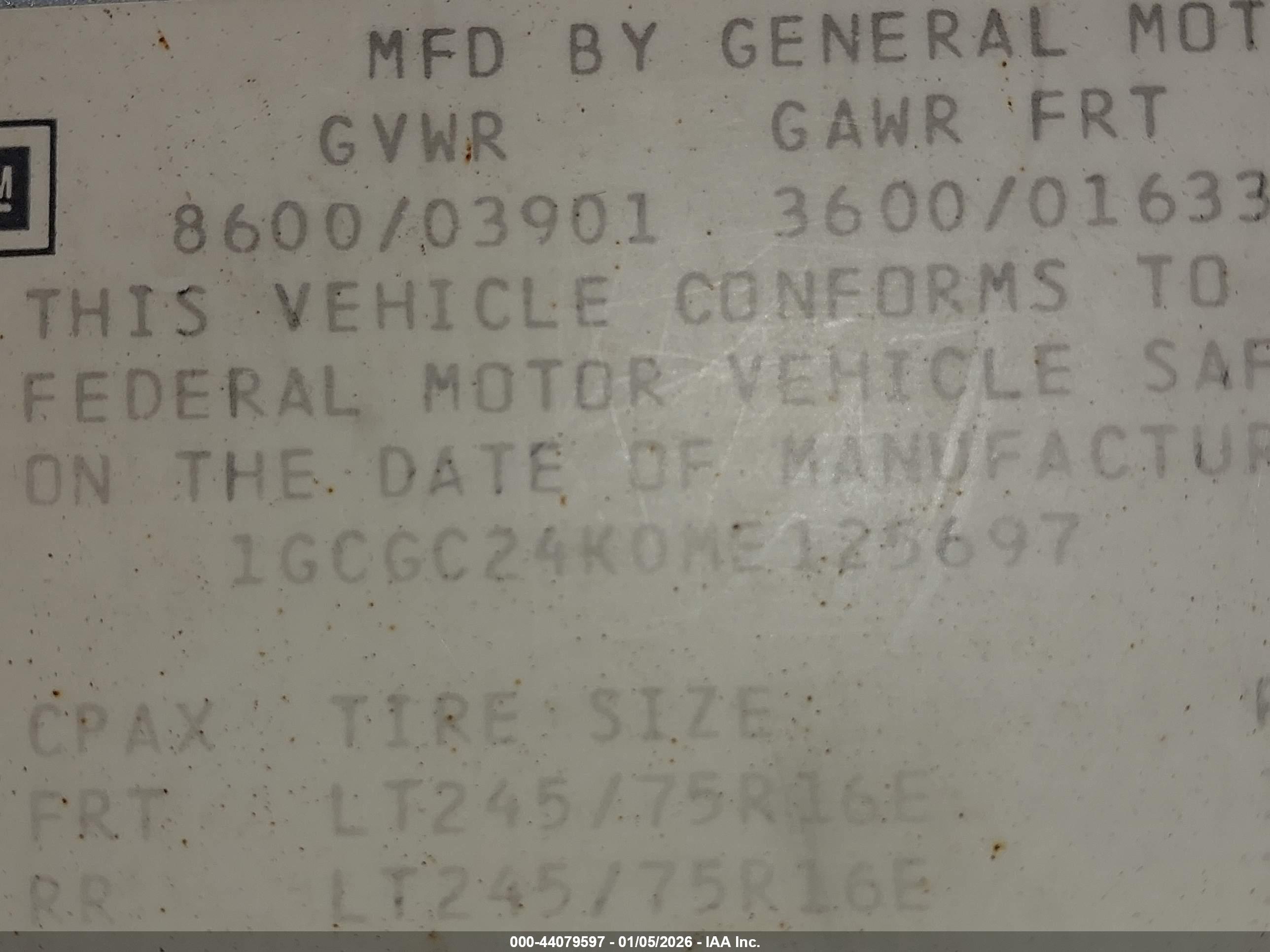 CHEVROLET GMT-400 image 9