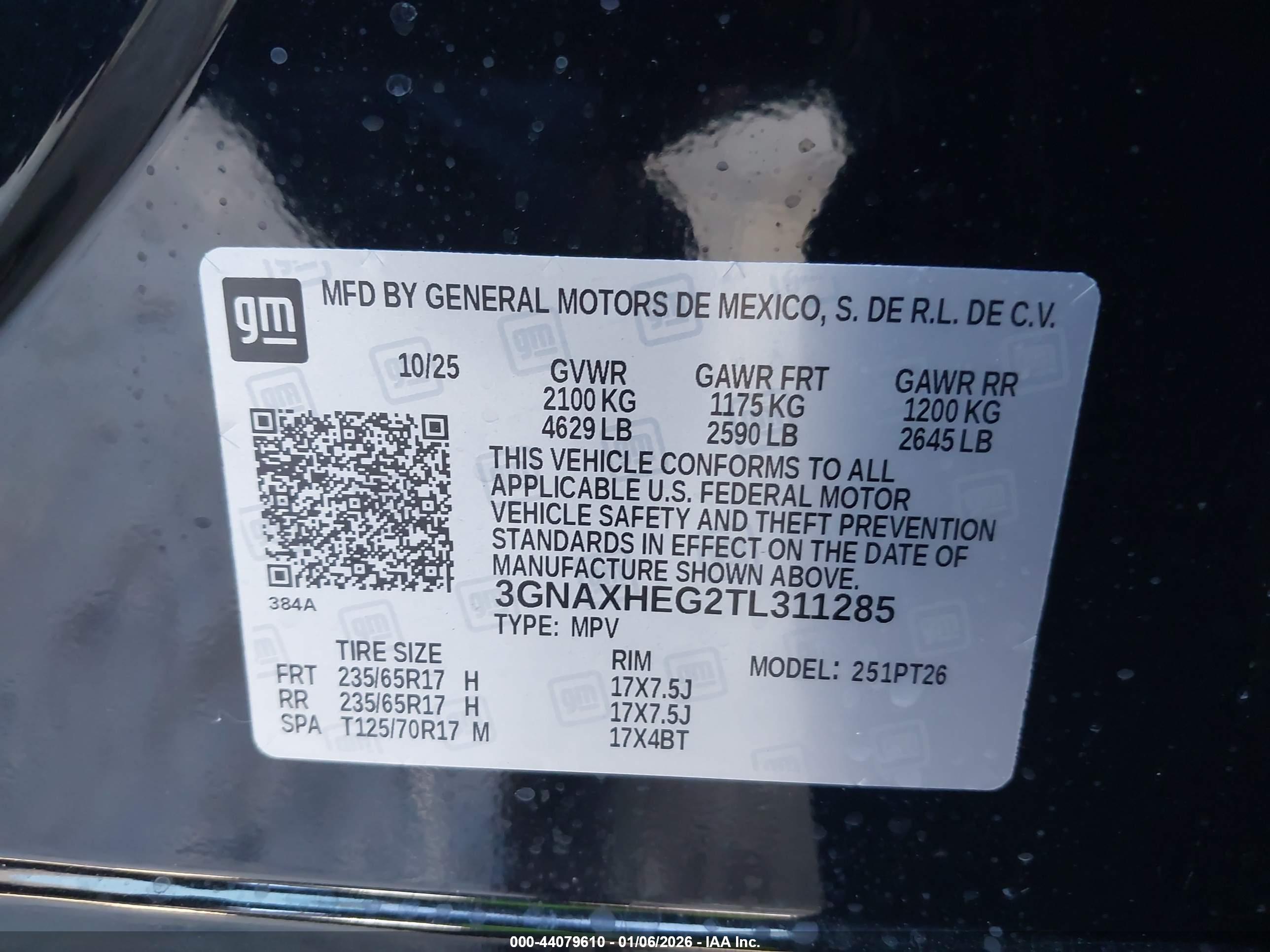 CHEVROLET EQUINOX image 9