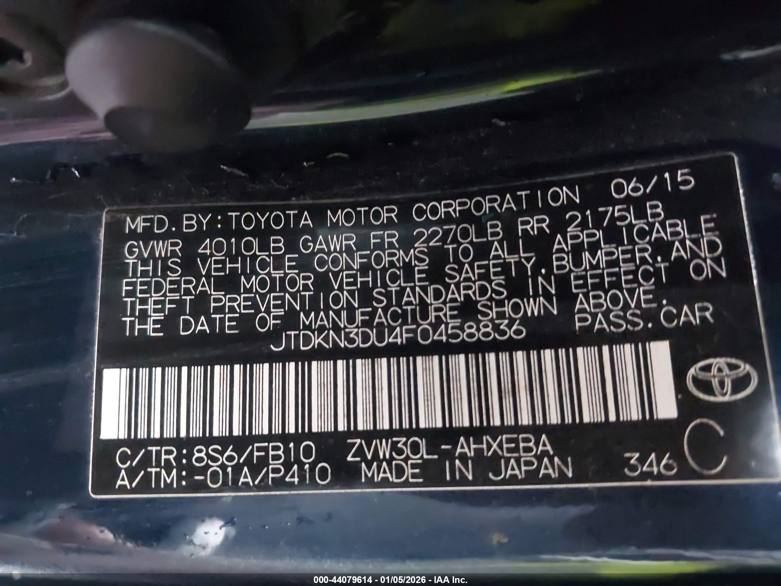 TOYOTA PRIUS image 9