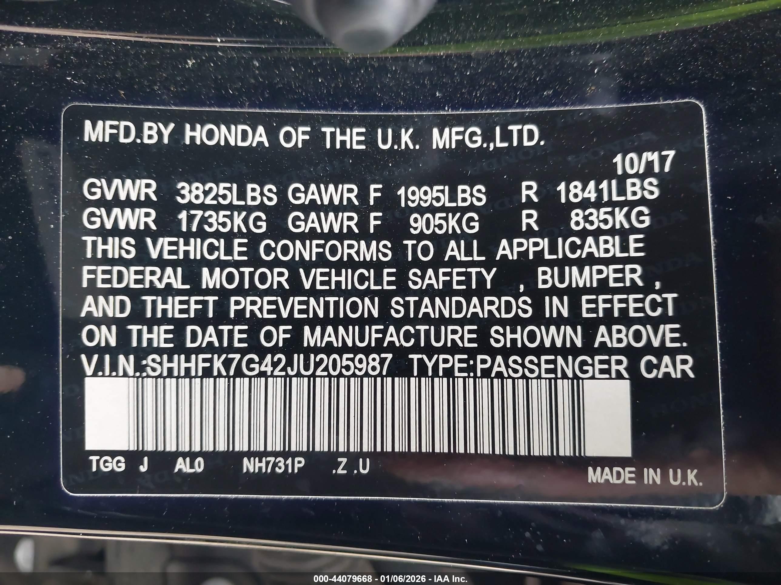 HONDA CIVIC image 9