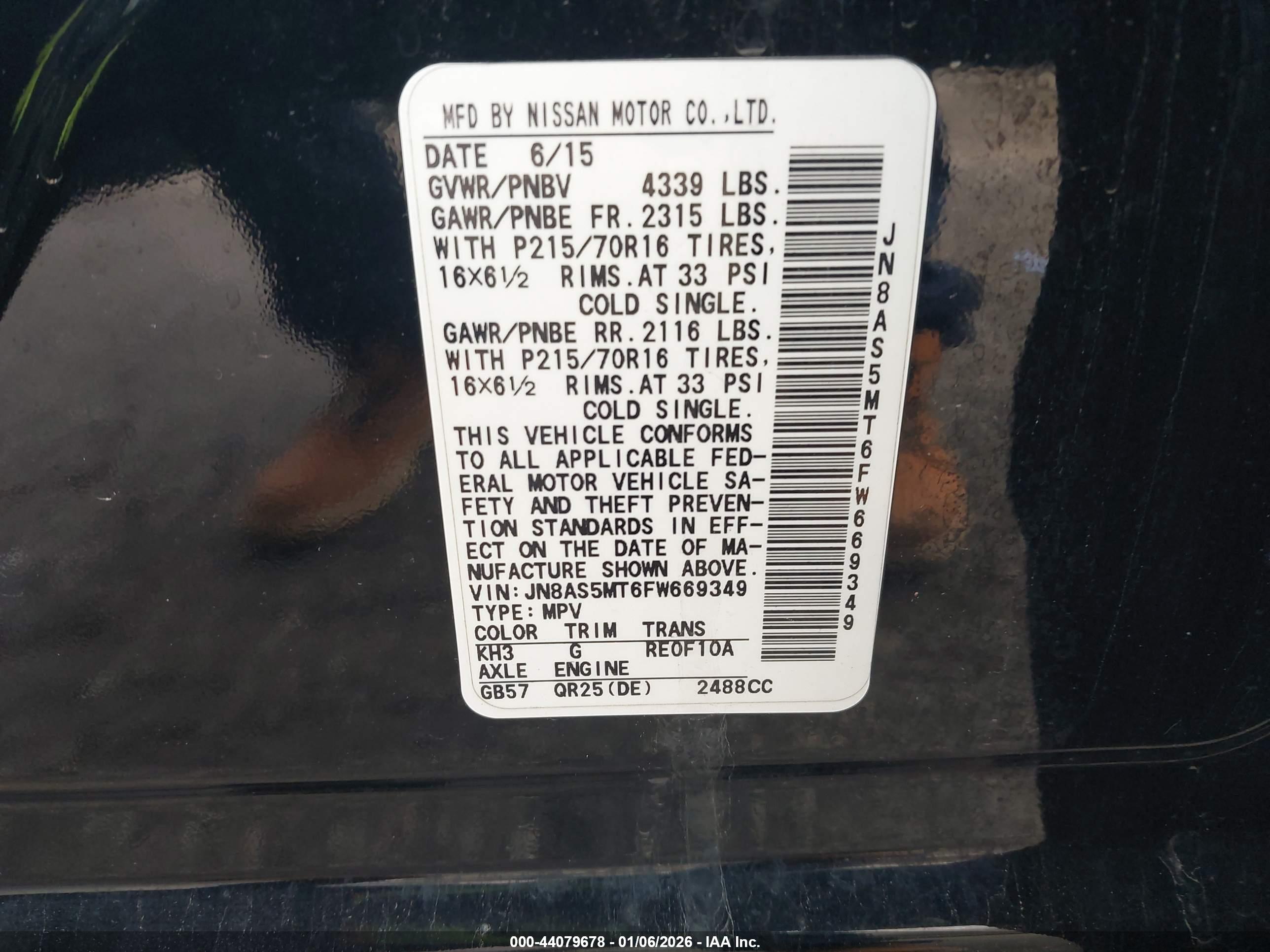NISSAN ROGUE image 9