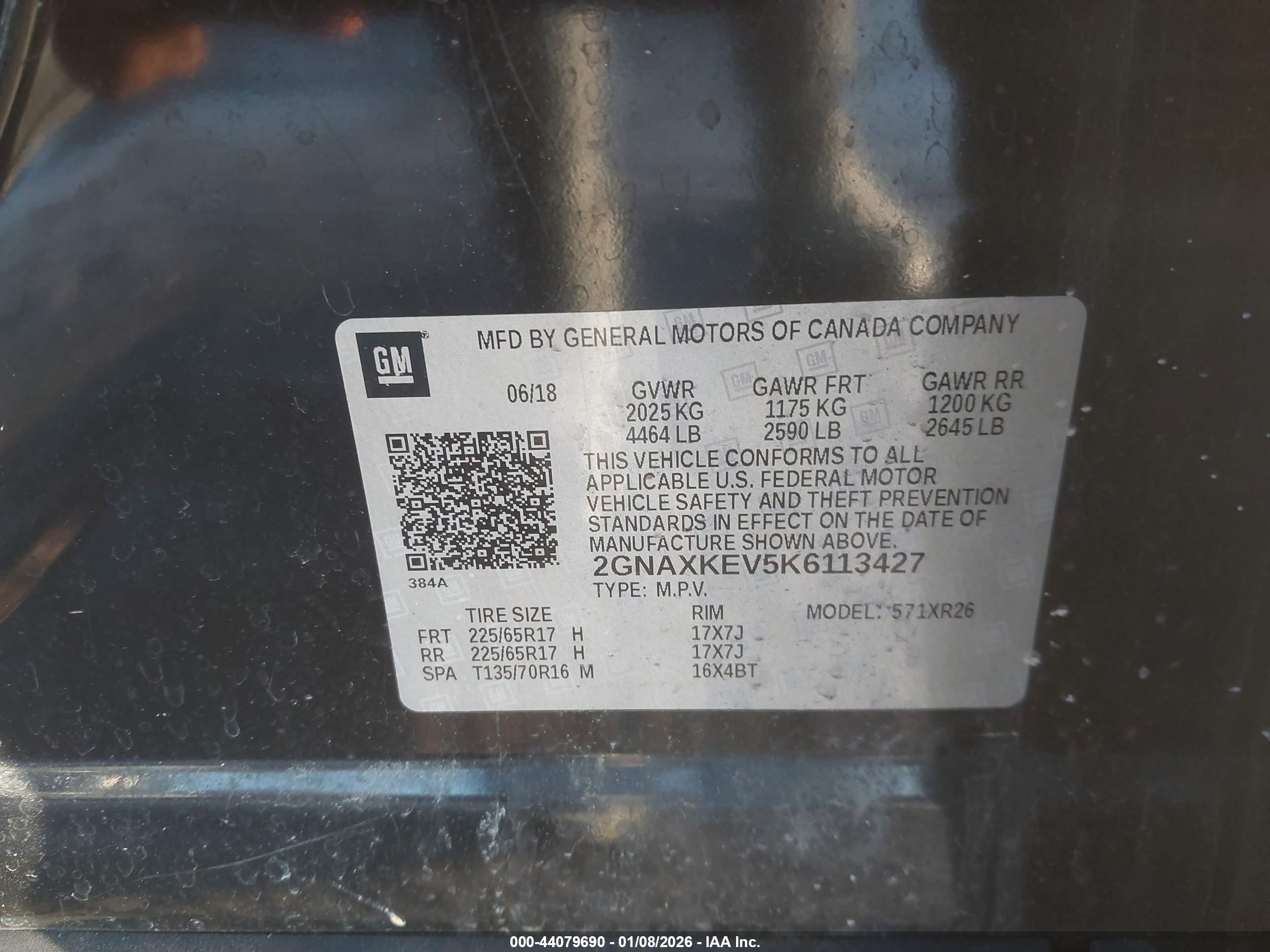 CHEVROLET EQUINOX image 9