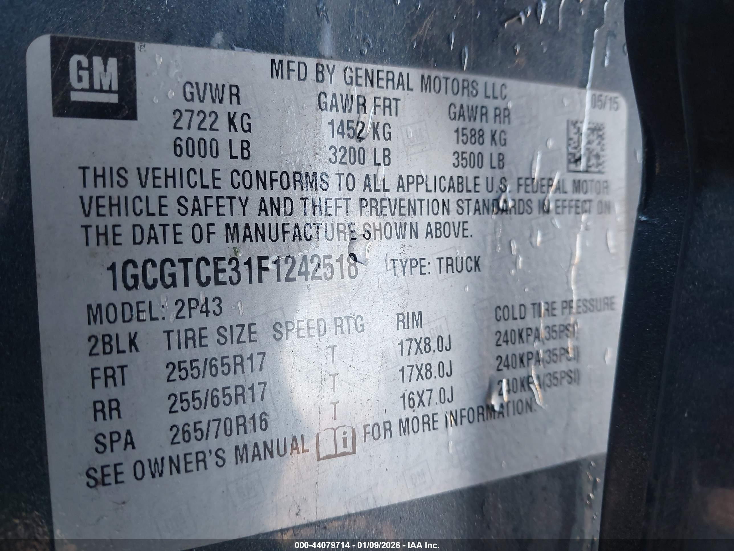 CHEVROLET COLORADO image 9