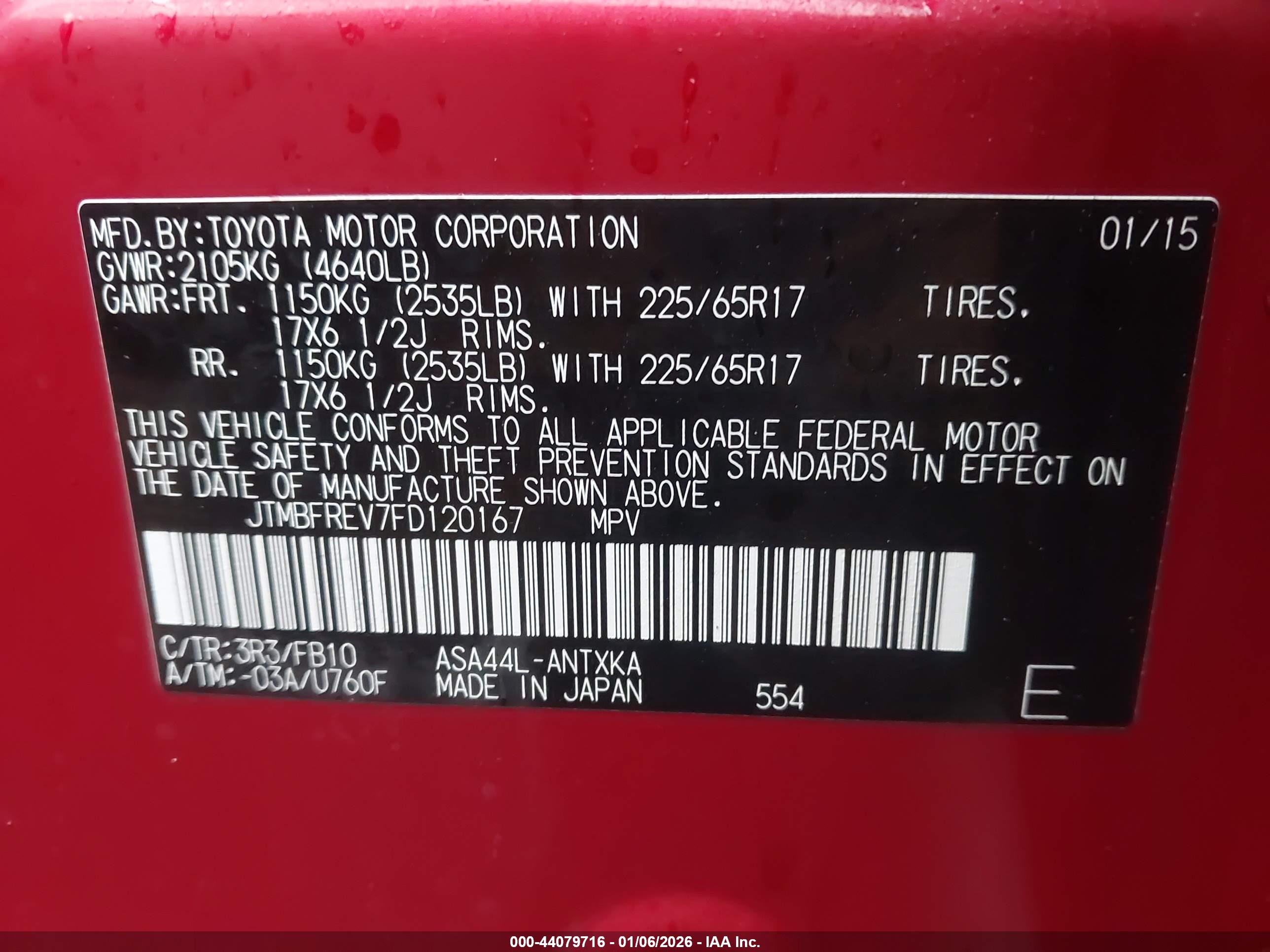 TOYOTA RAV4 image 9