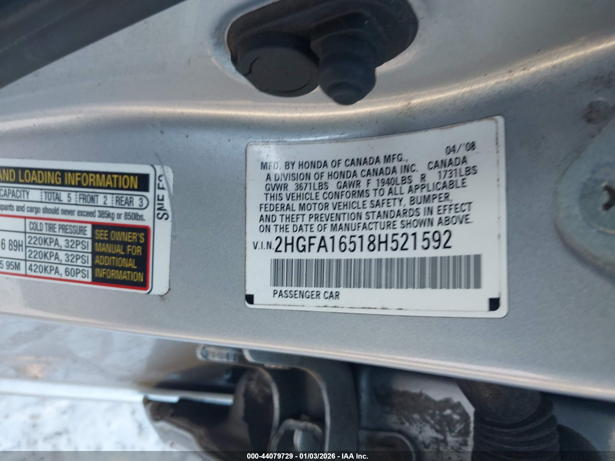 HONDA CIVIC image 9