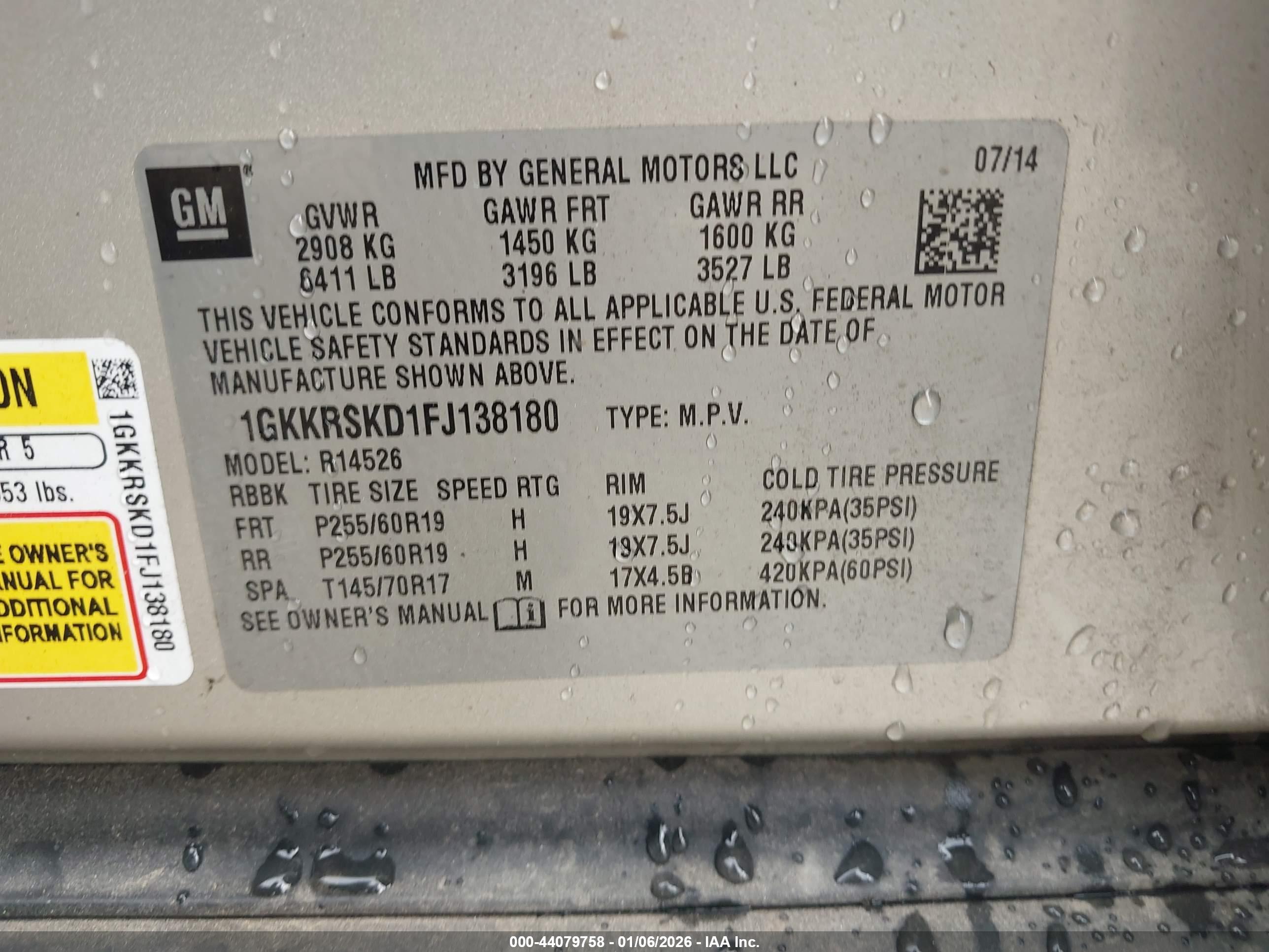 GMC ACADIA image 9