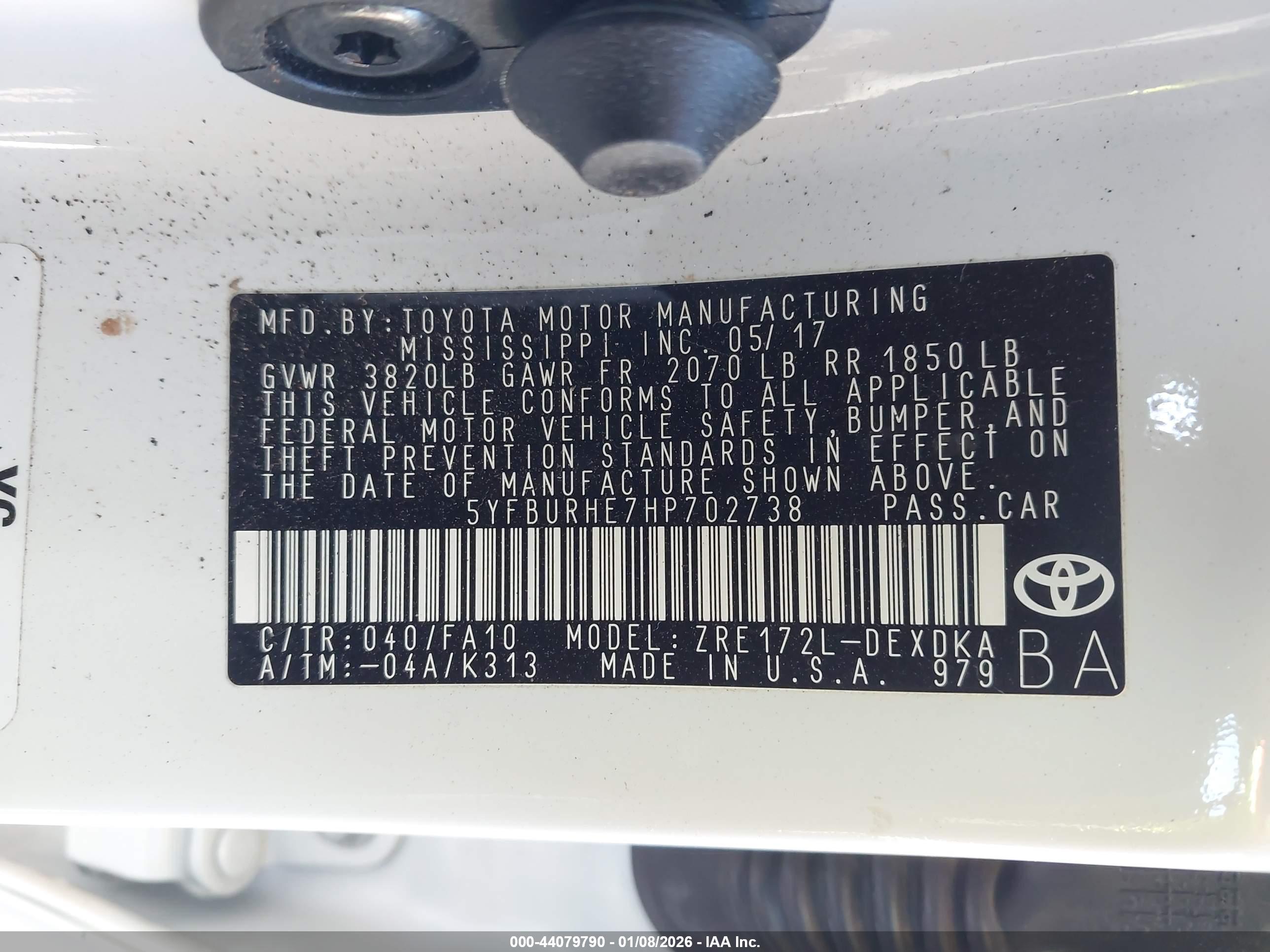 TOYOTA COROLLA image 9