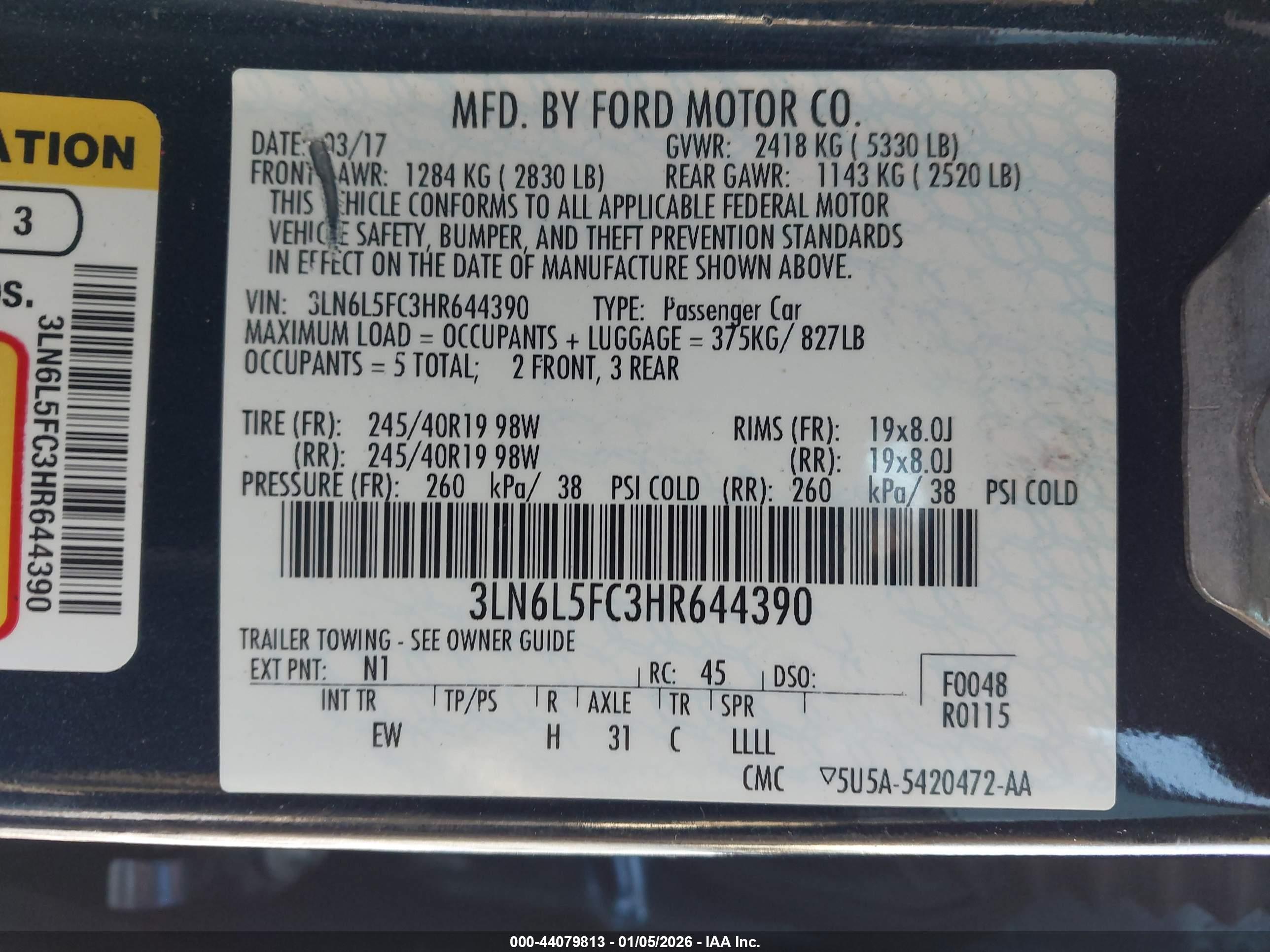 LINCOLN MKZ image 9