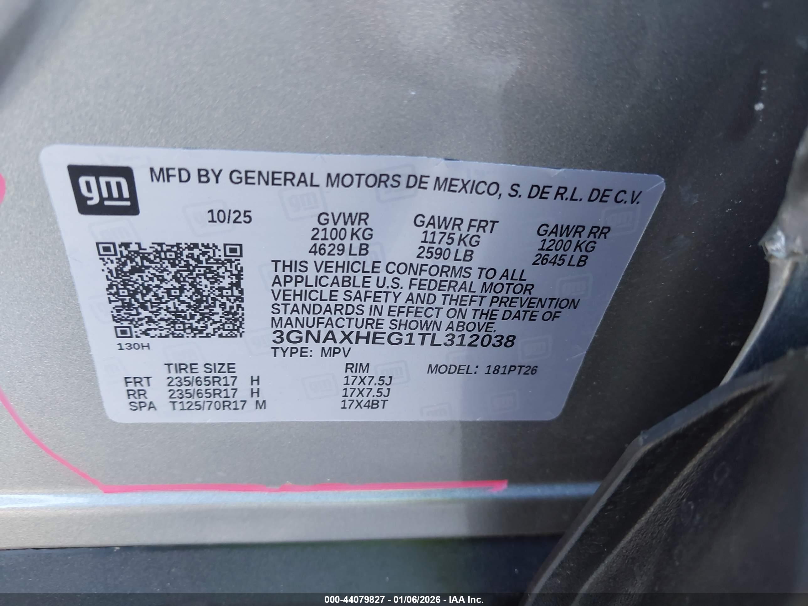 CHEVROLET EQUINOX image 9