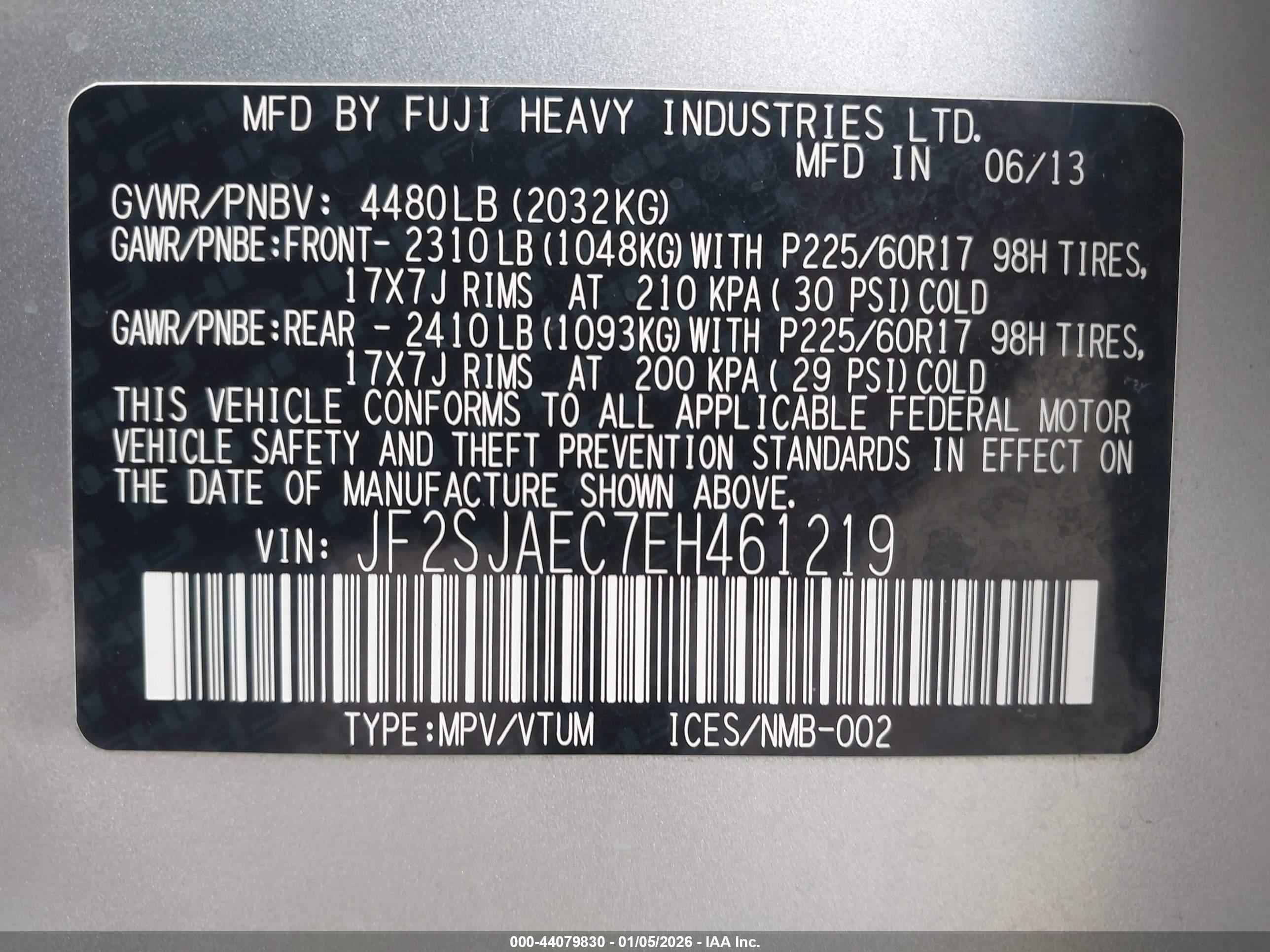 SUBARU FORESTER image 9