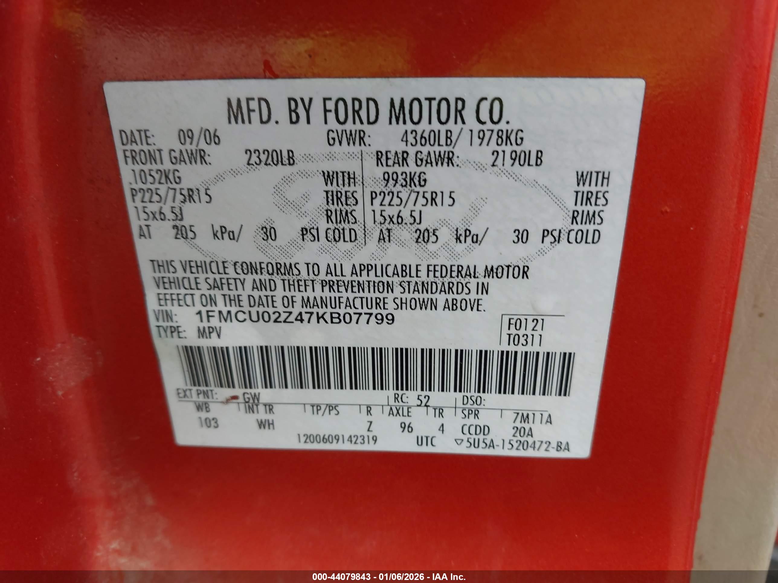 FORD ESCAPE image 9