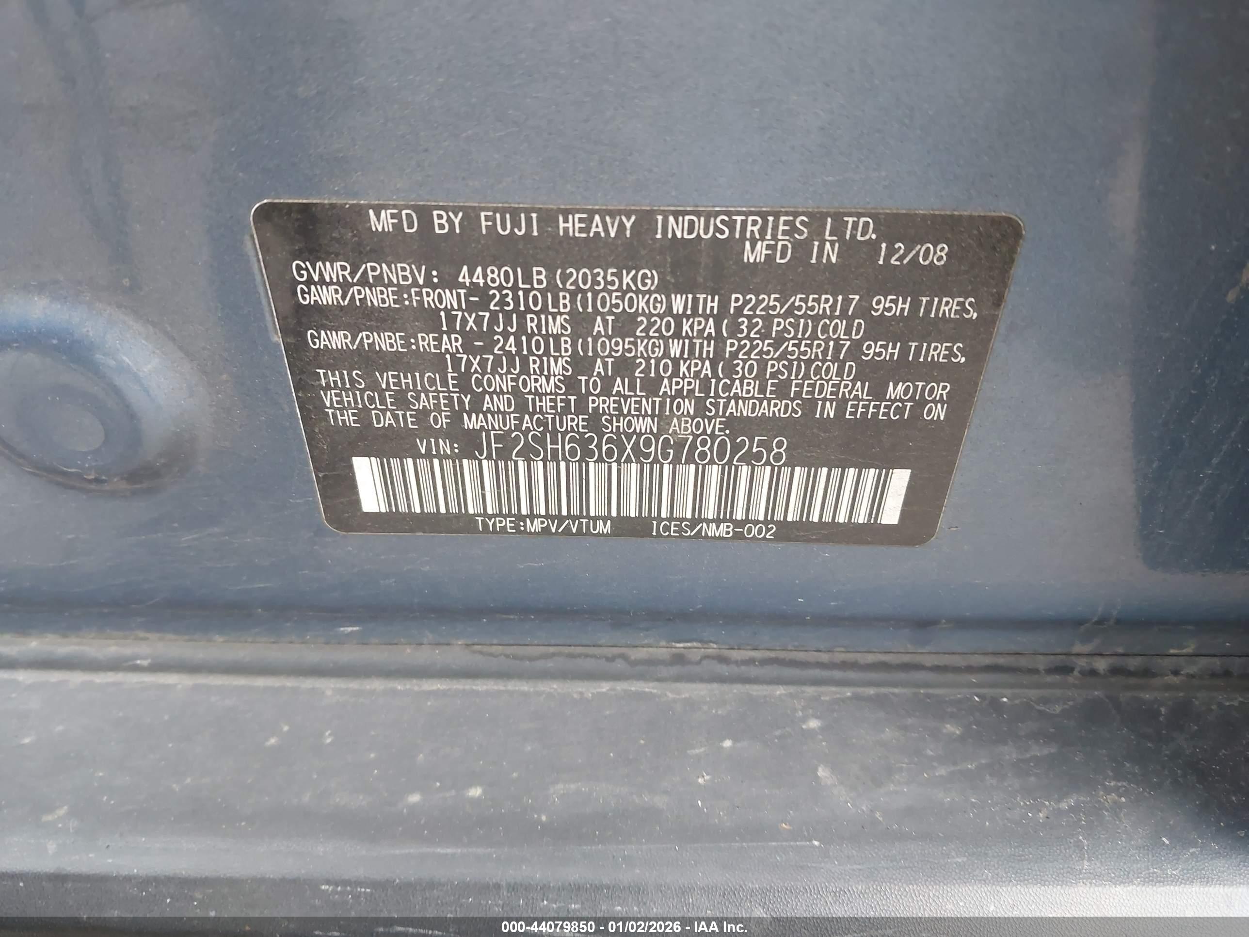 SUBARU FORESTER image 9