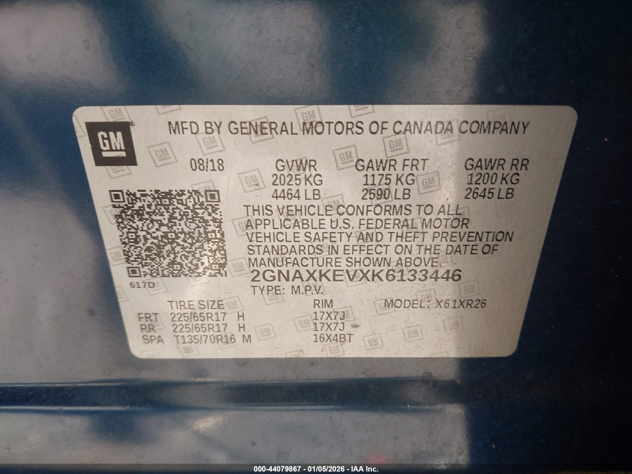 CHEVROLET EQUINOX image 9