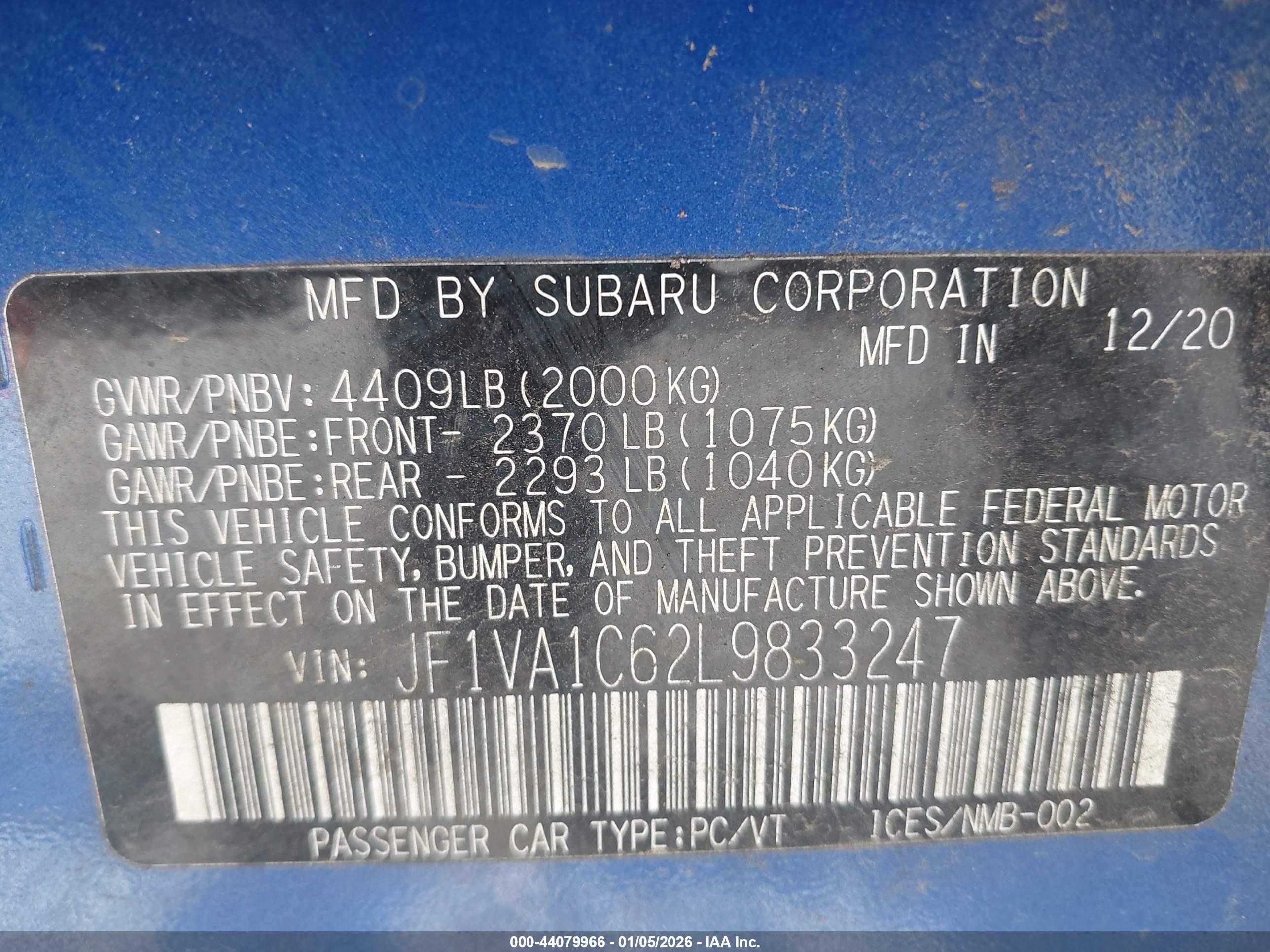 SUBARU WRX image 9