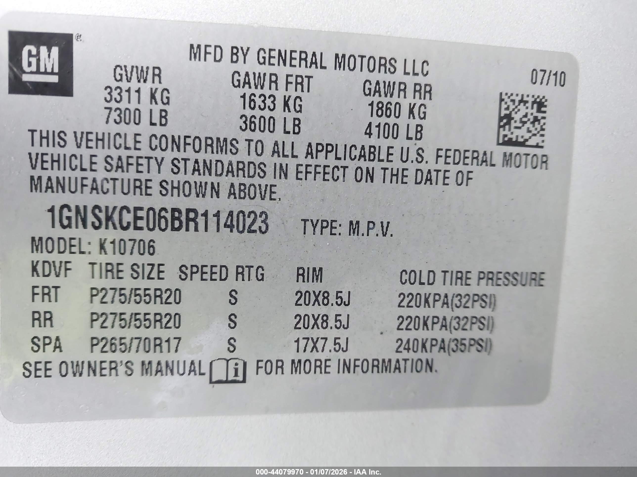 CHEVROLET TAHOE image 9