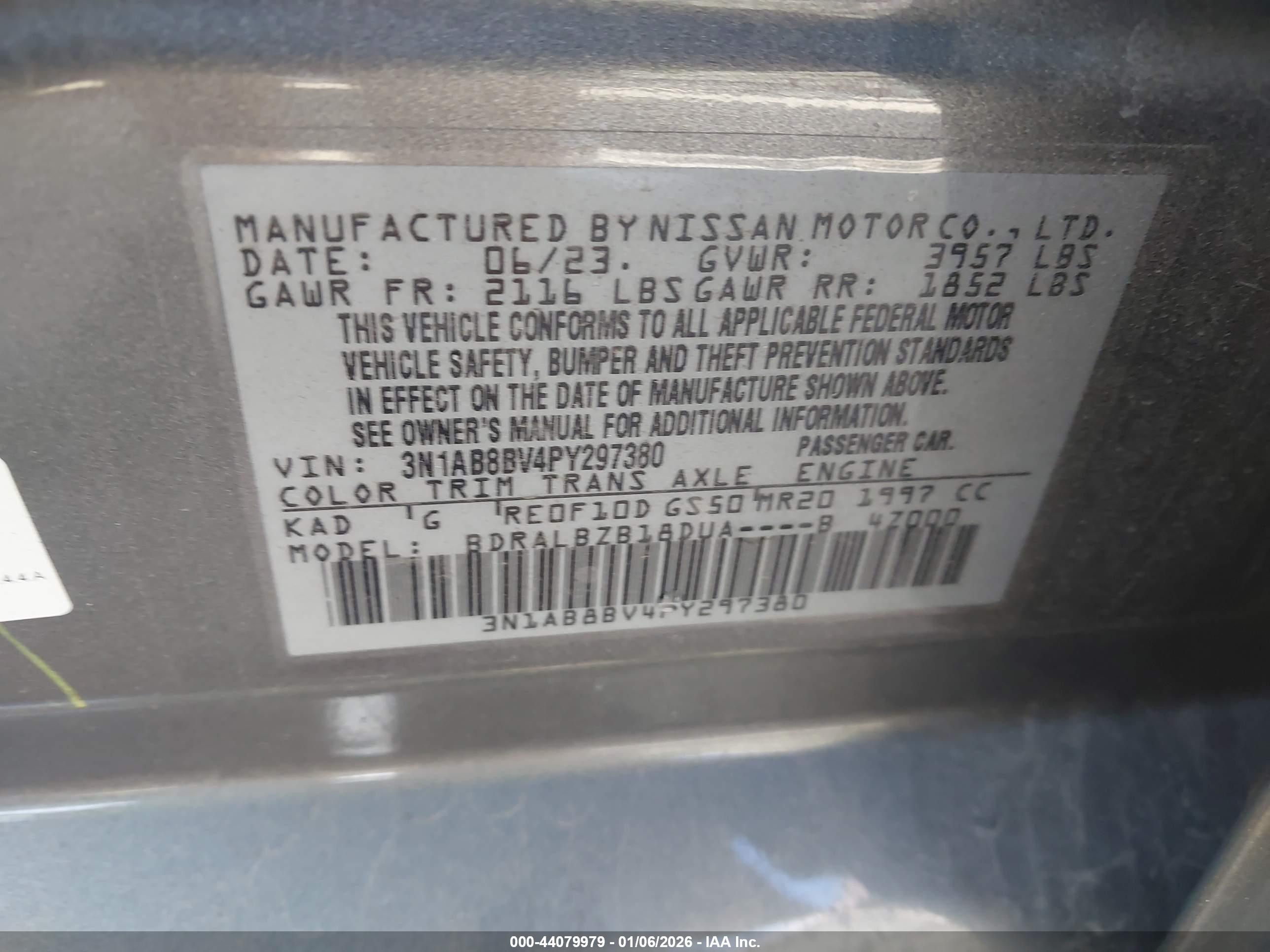 NISSAN SENTRA image 9