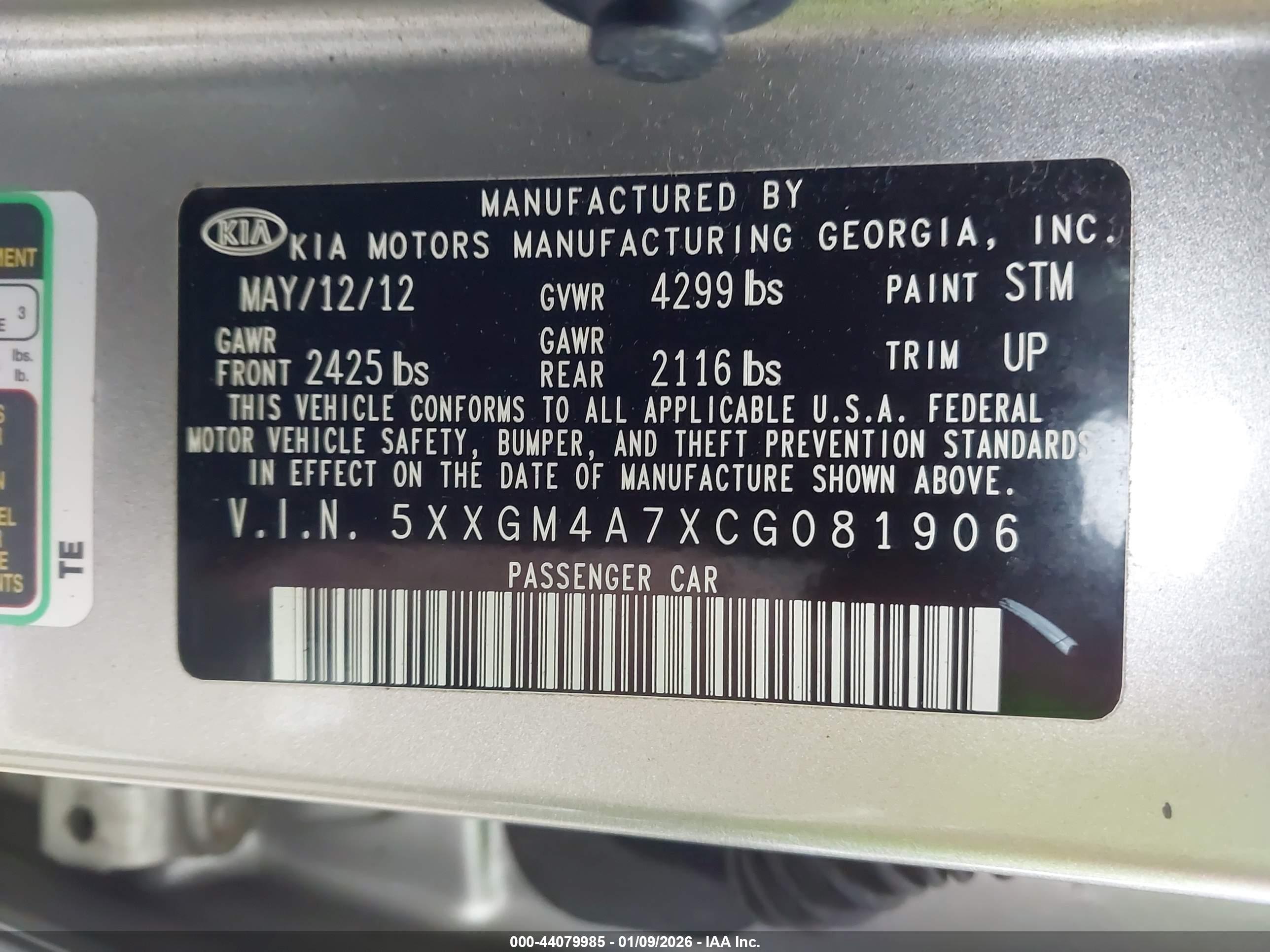 KIA OPTIMA image 9