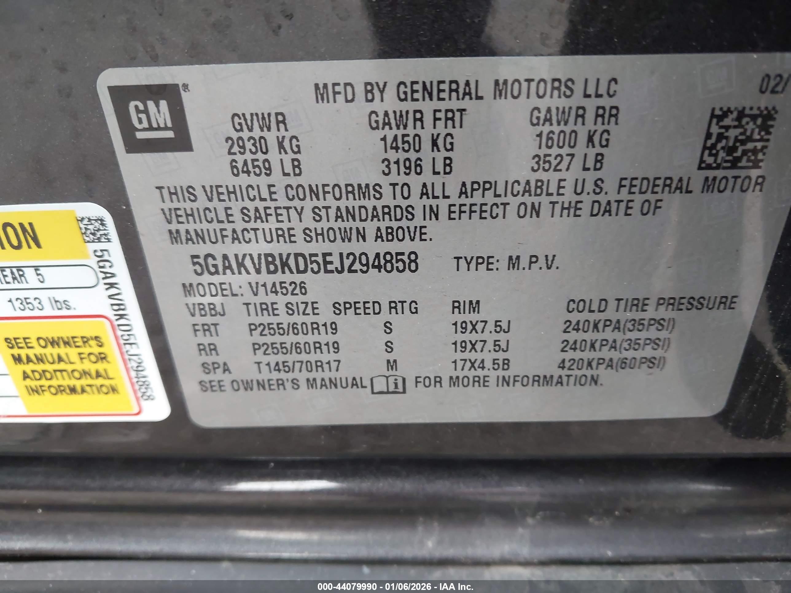 BUICK ENCLAVE image 9