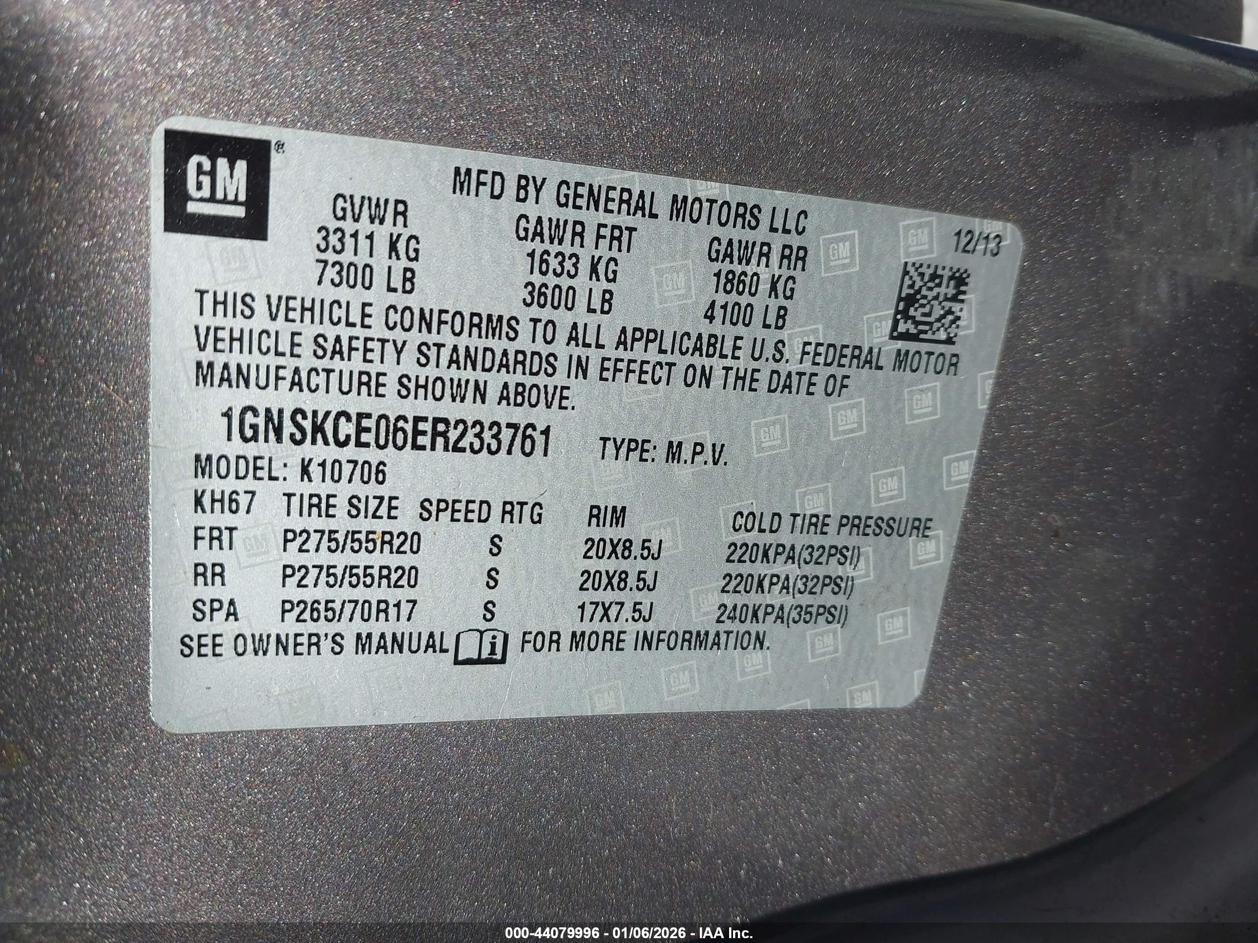 CHEVROLET TAHOE image 9