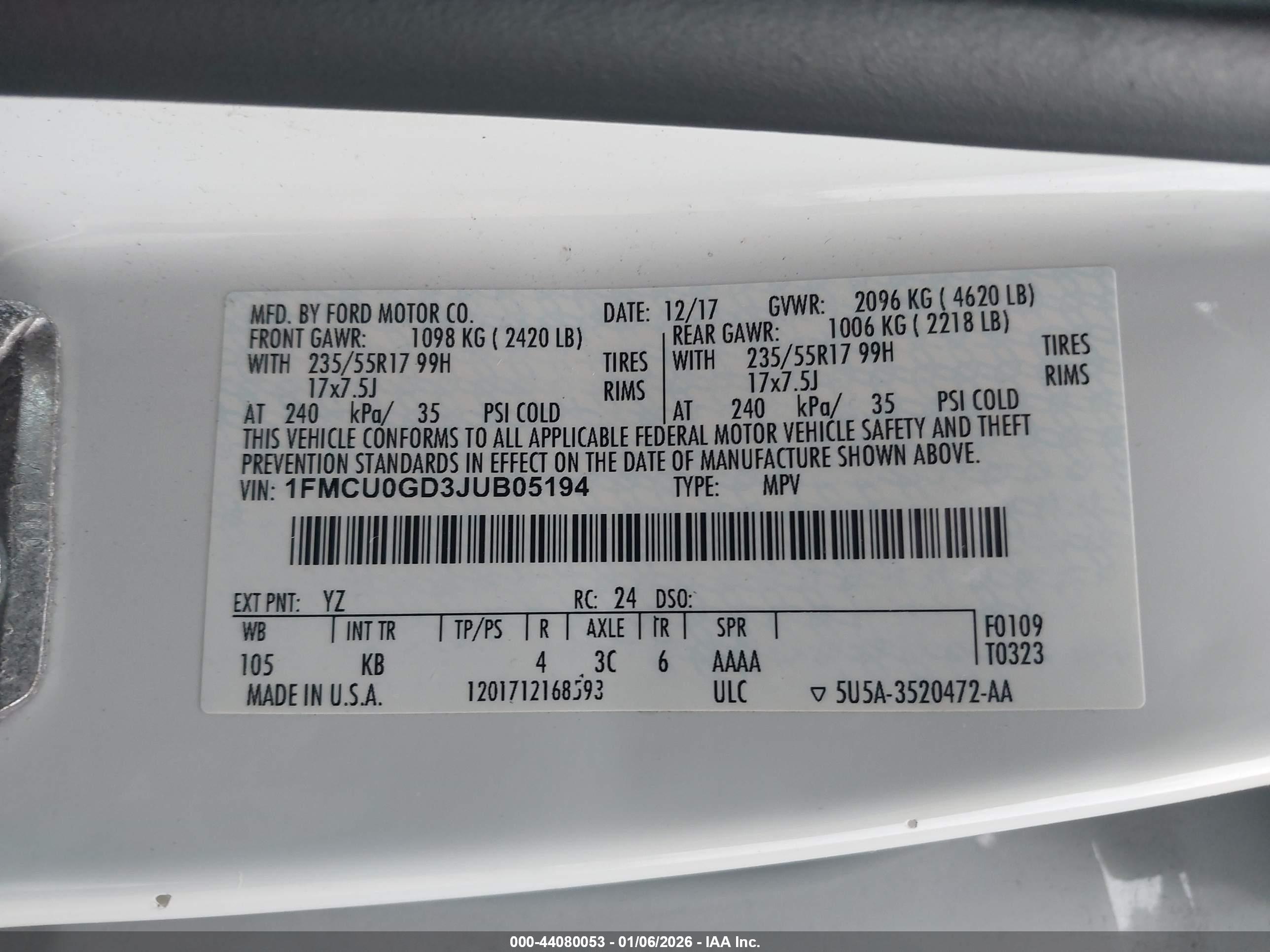 FORD ESCAPE image 9