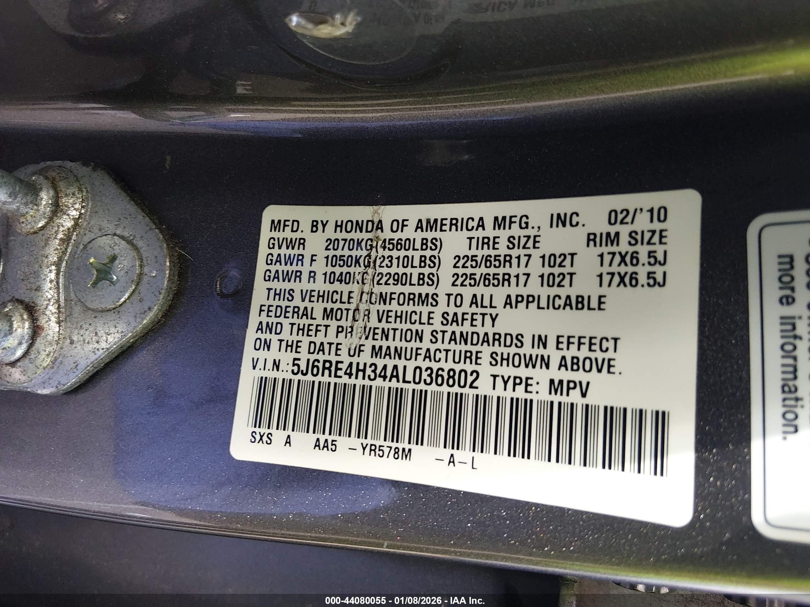 HONDA CR-V image 9