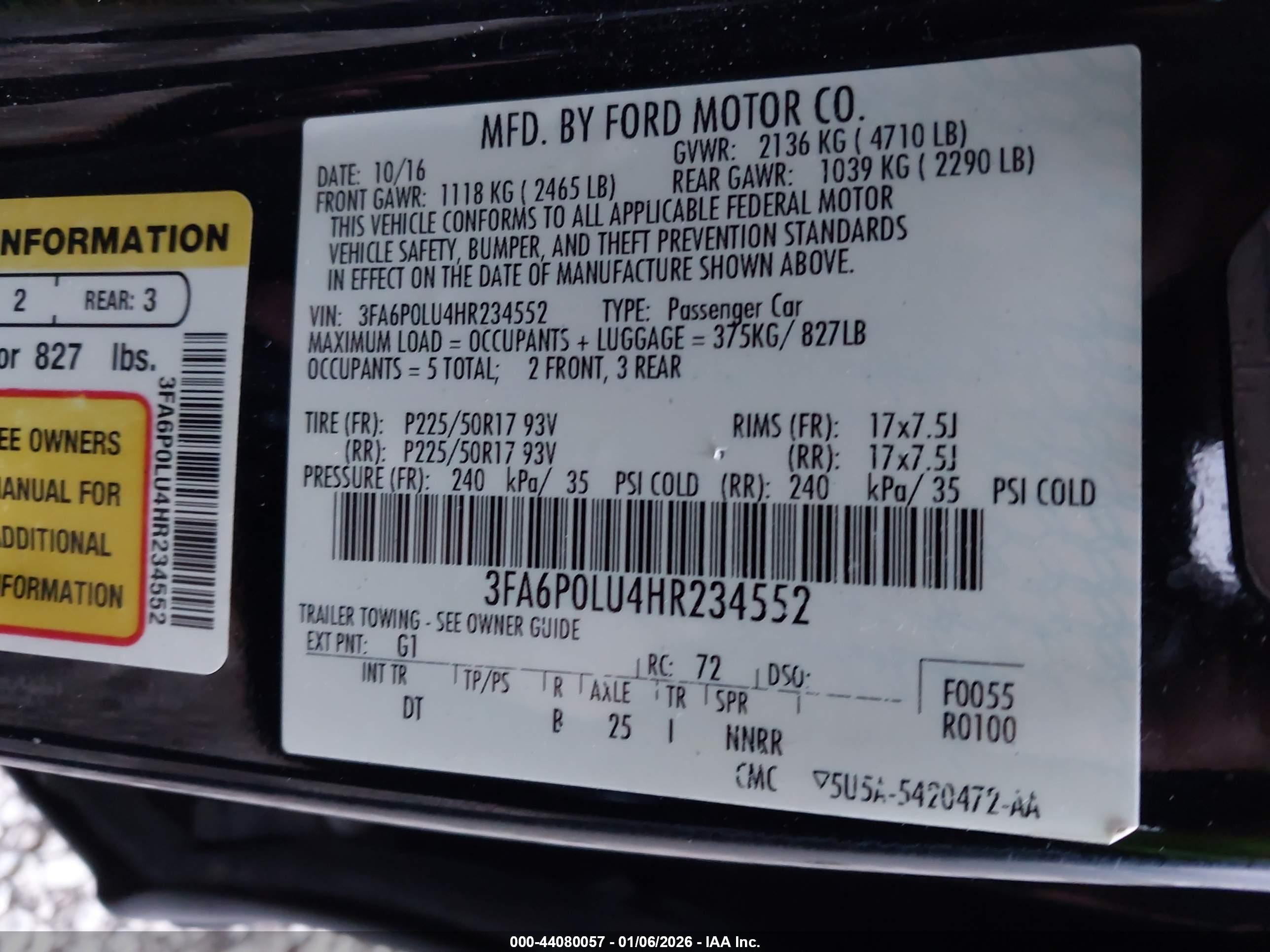 FORD FUSION image 9