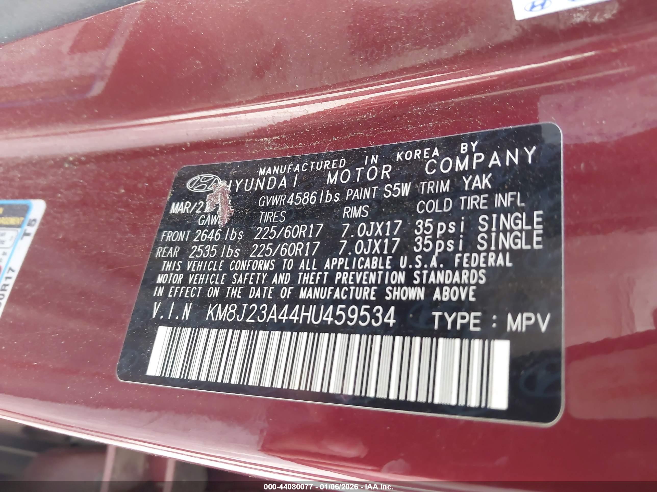 HYUNDAI TUCSON image 9