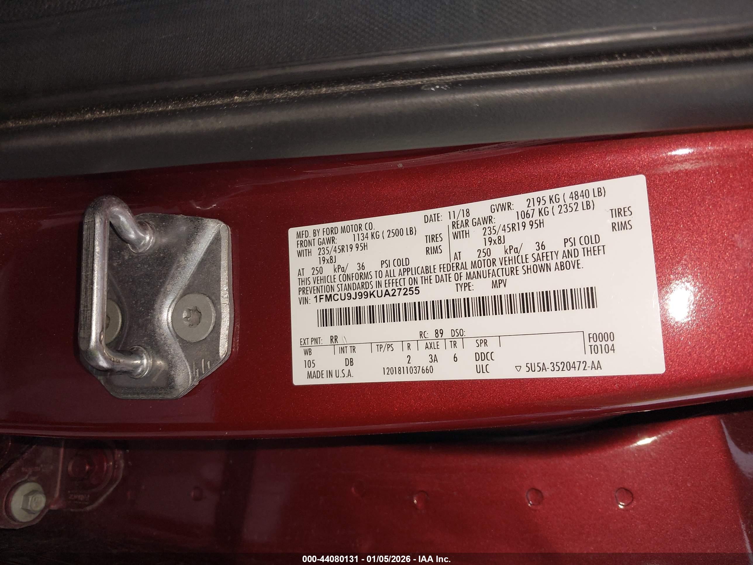 FORD ESCAPE image 9