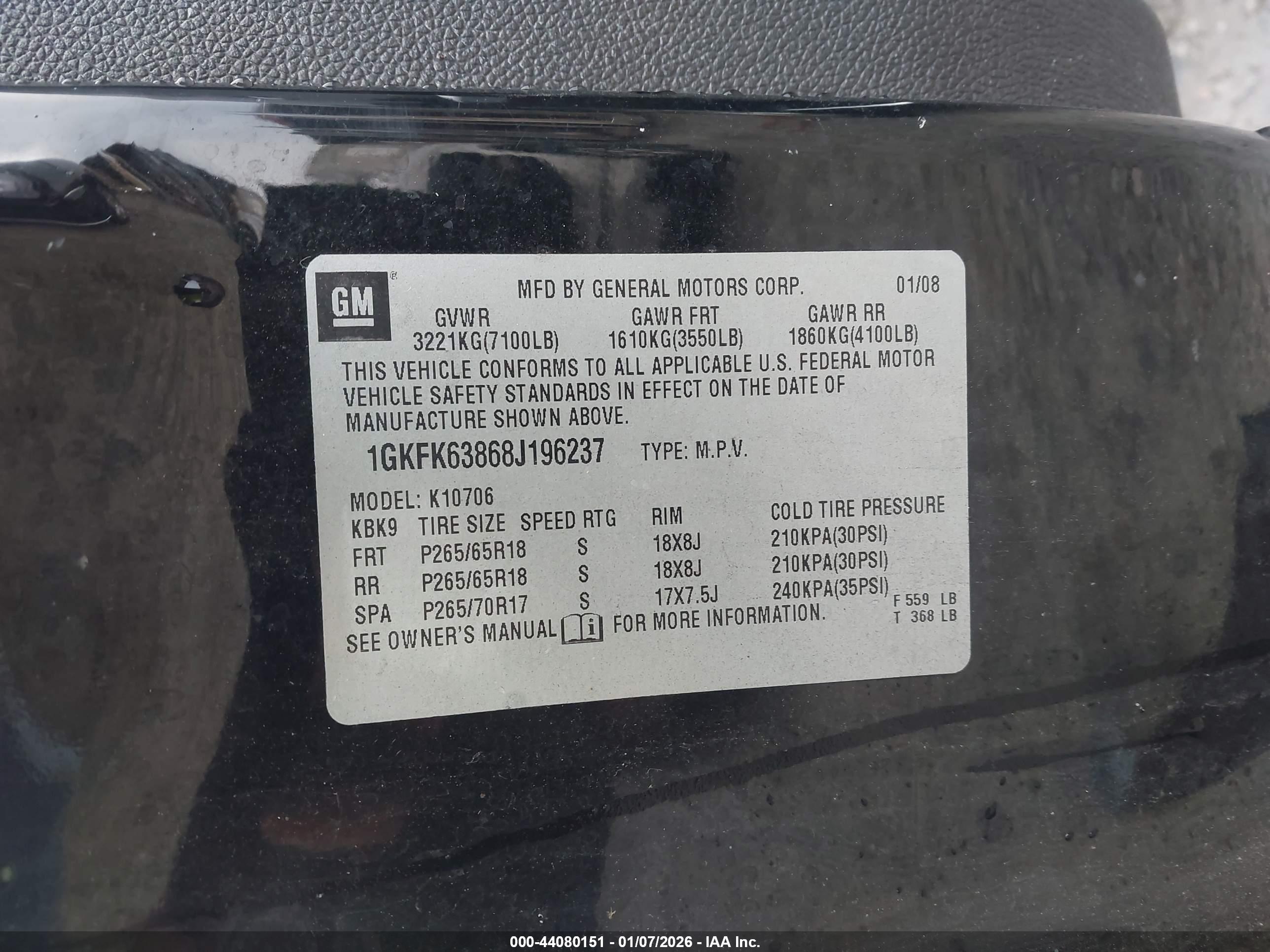 GMC YUKON image 9