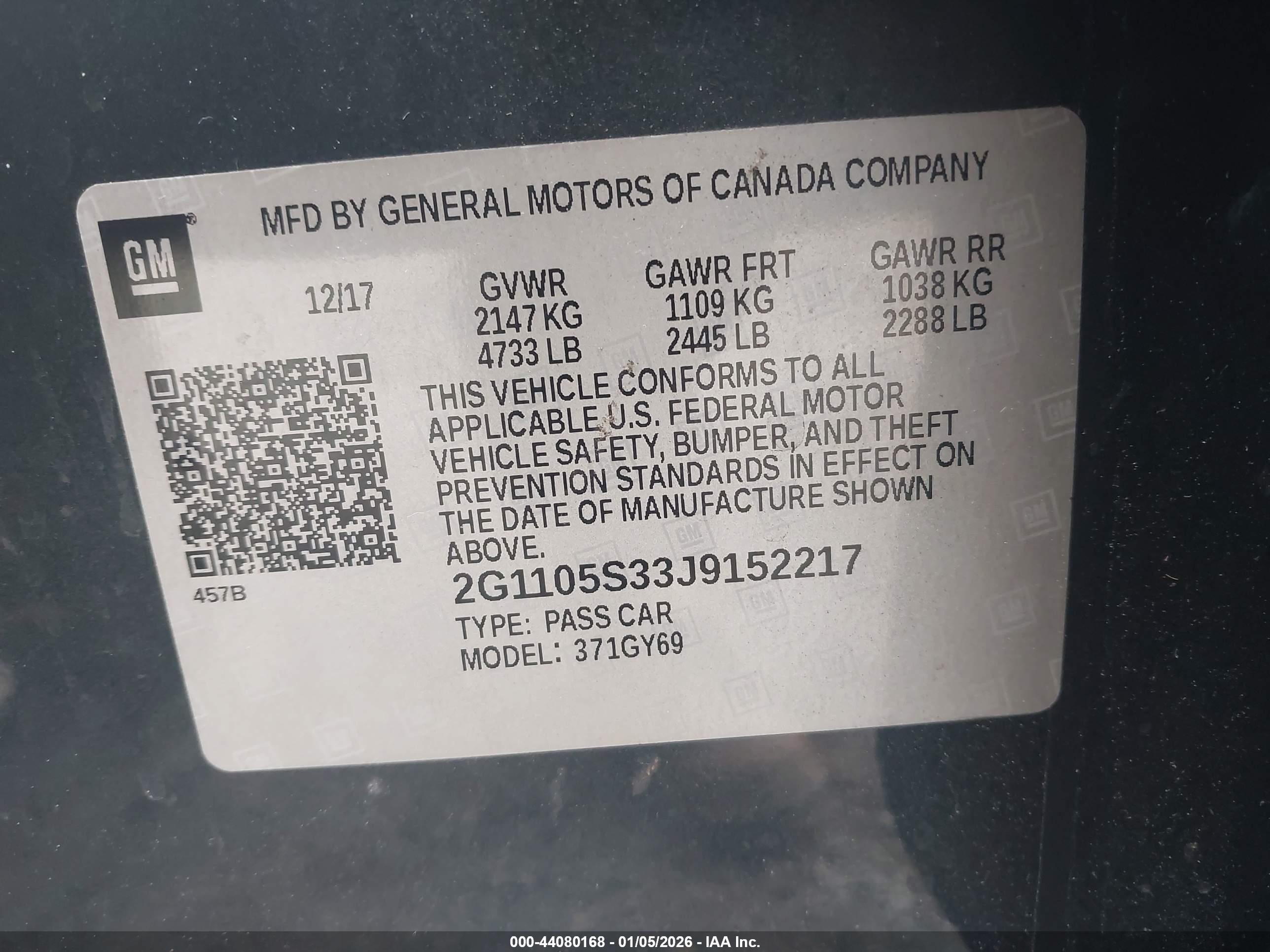 CHEVROLET IMPALA image 9