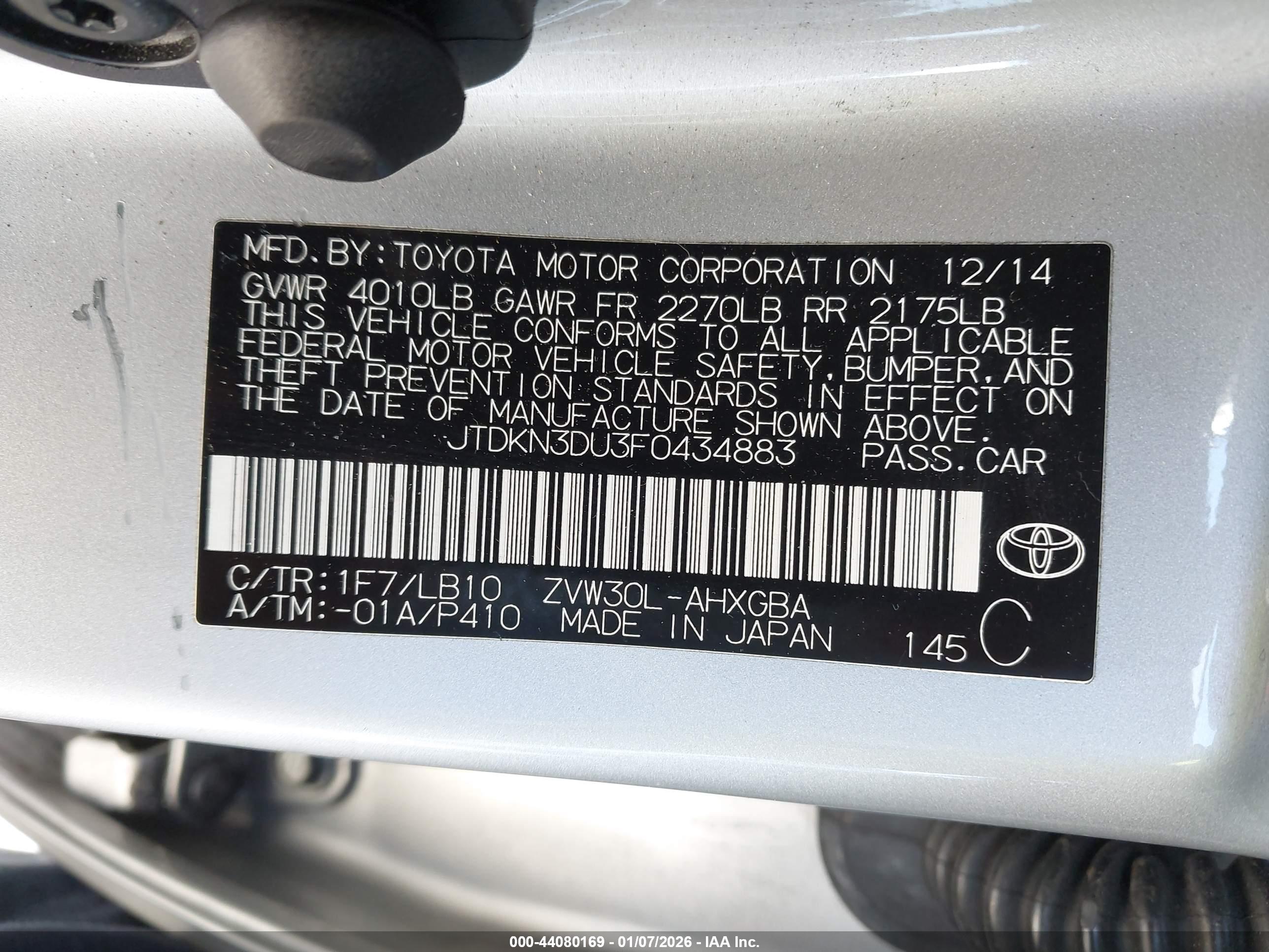 TOYOTA PRIUS image 9