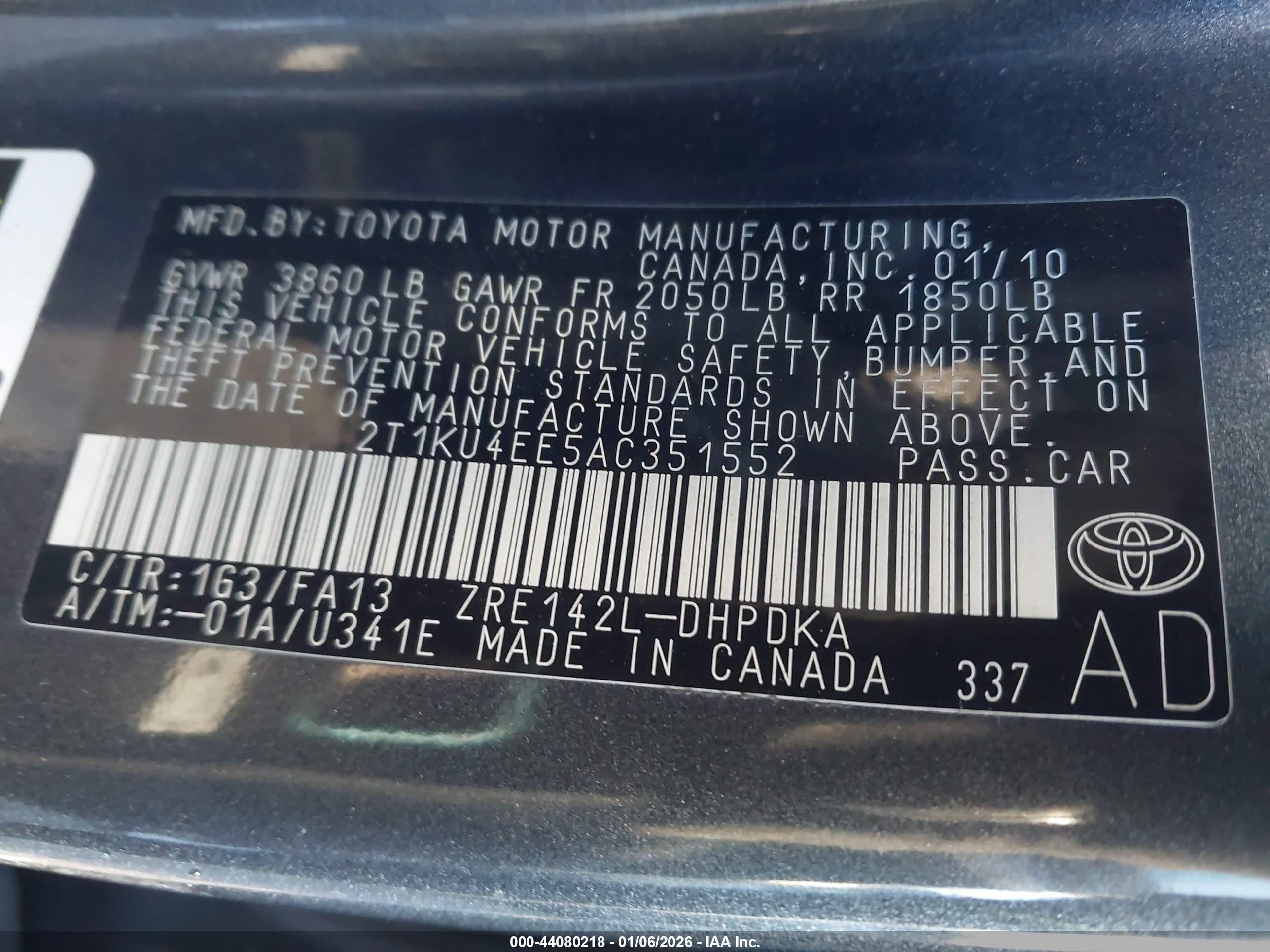 TOYOTA MATRIX image 9