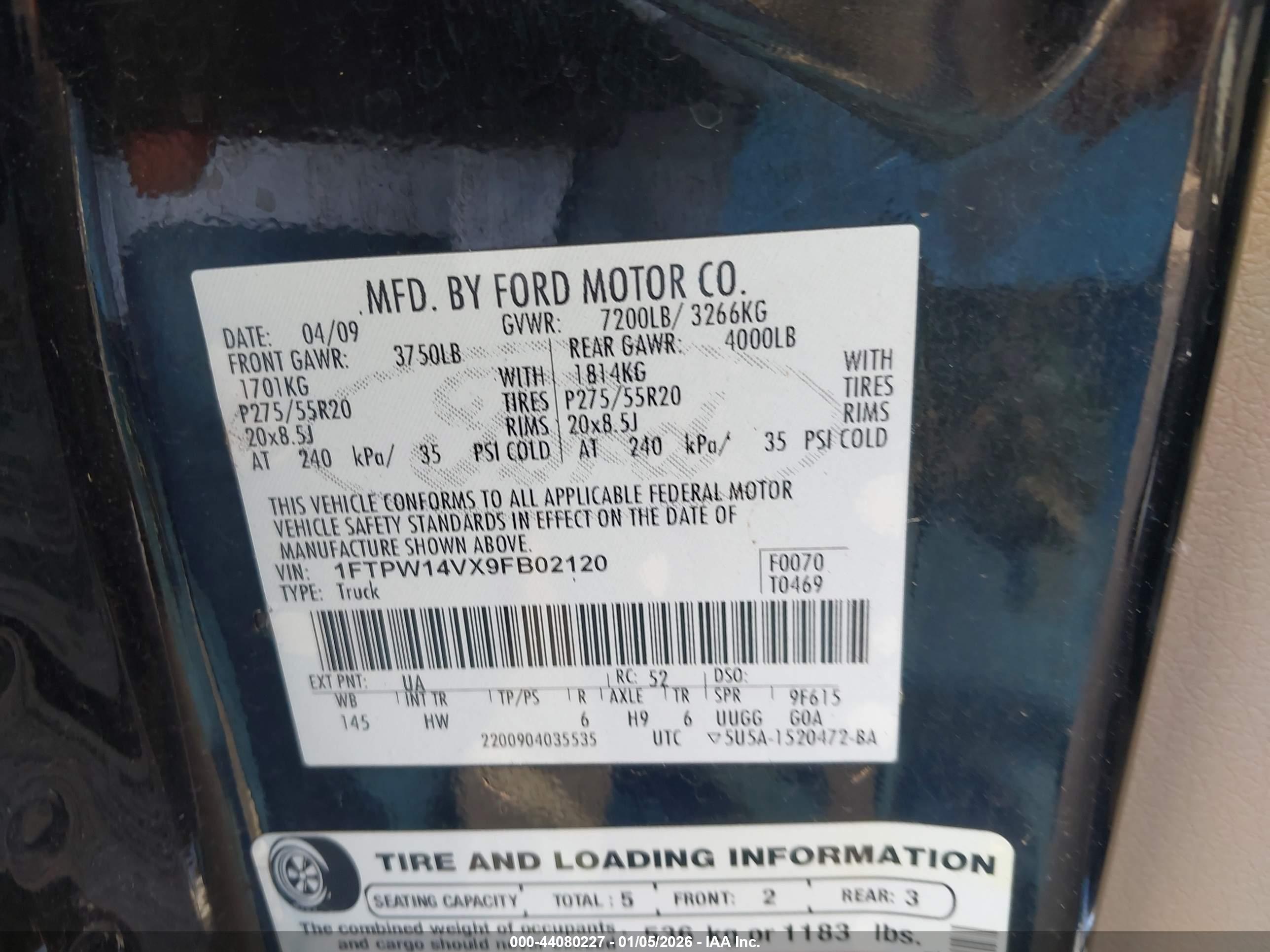 FORD F-150 image 9