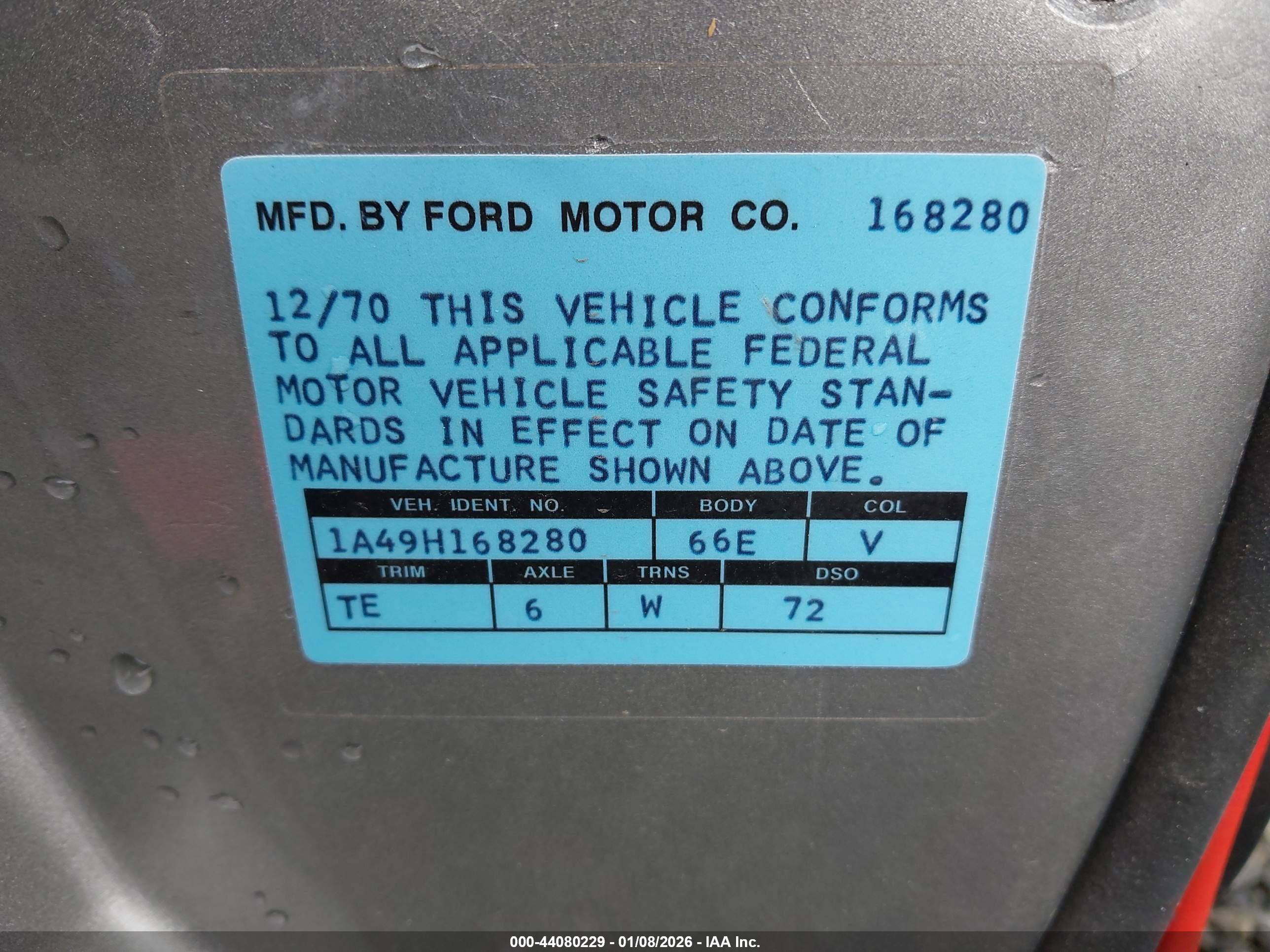 FORD RANCHERO image 9