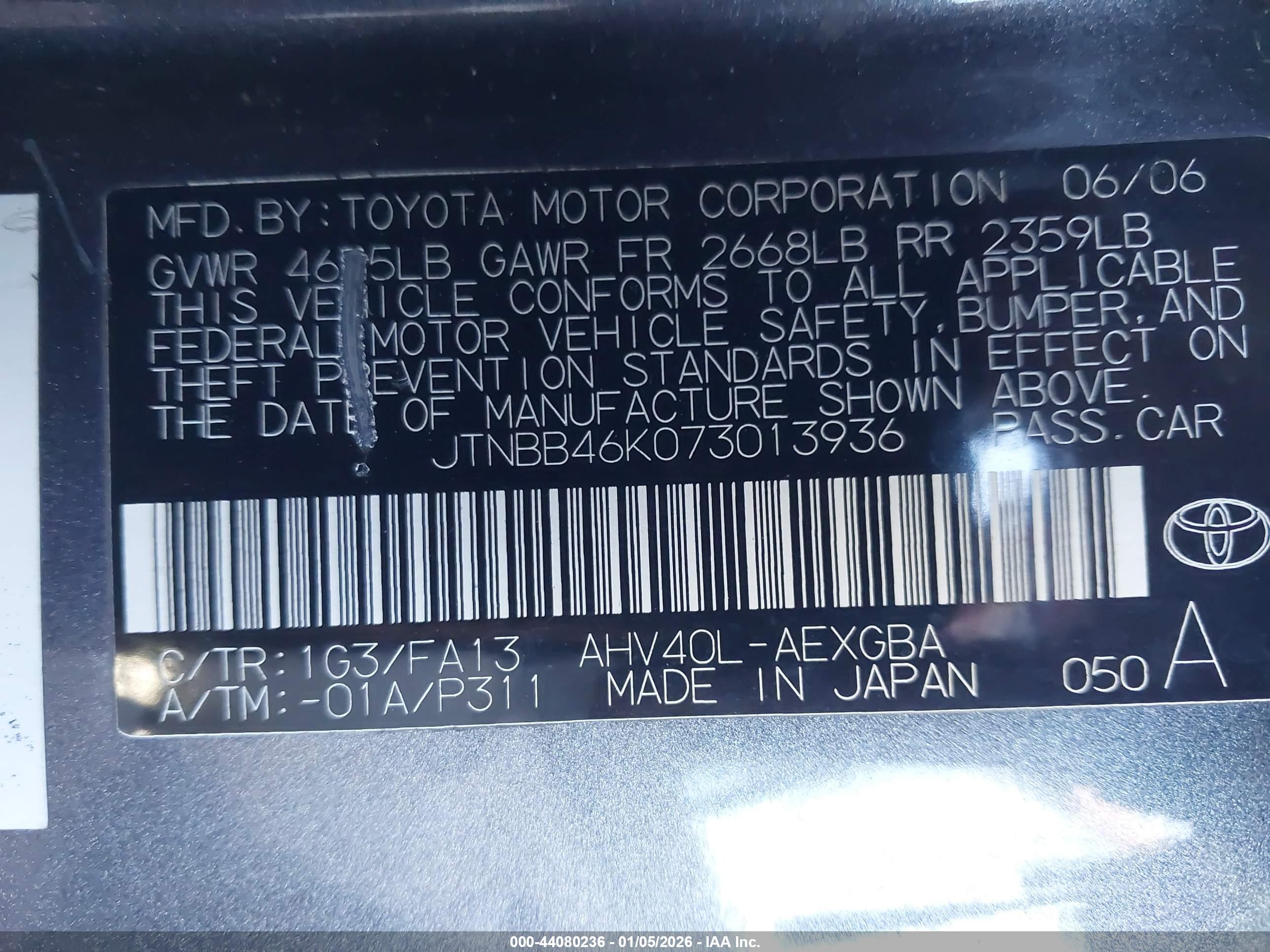 TOYOTA CAMRY image 9