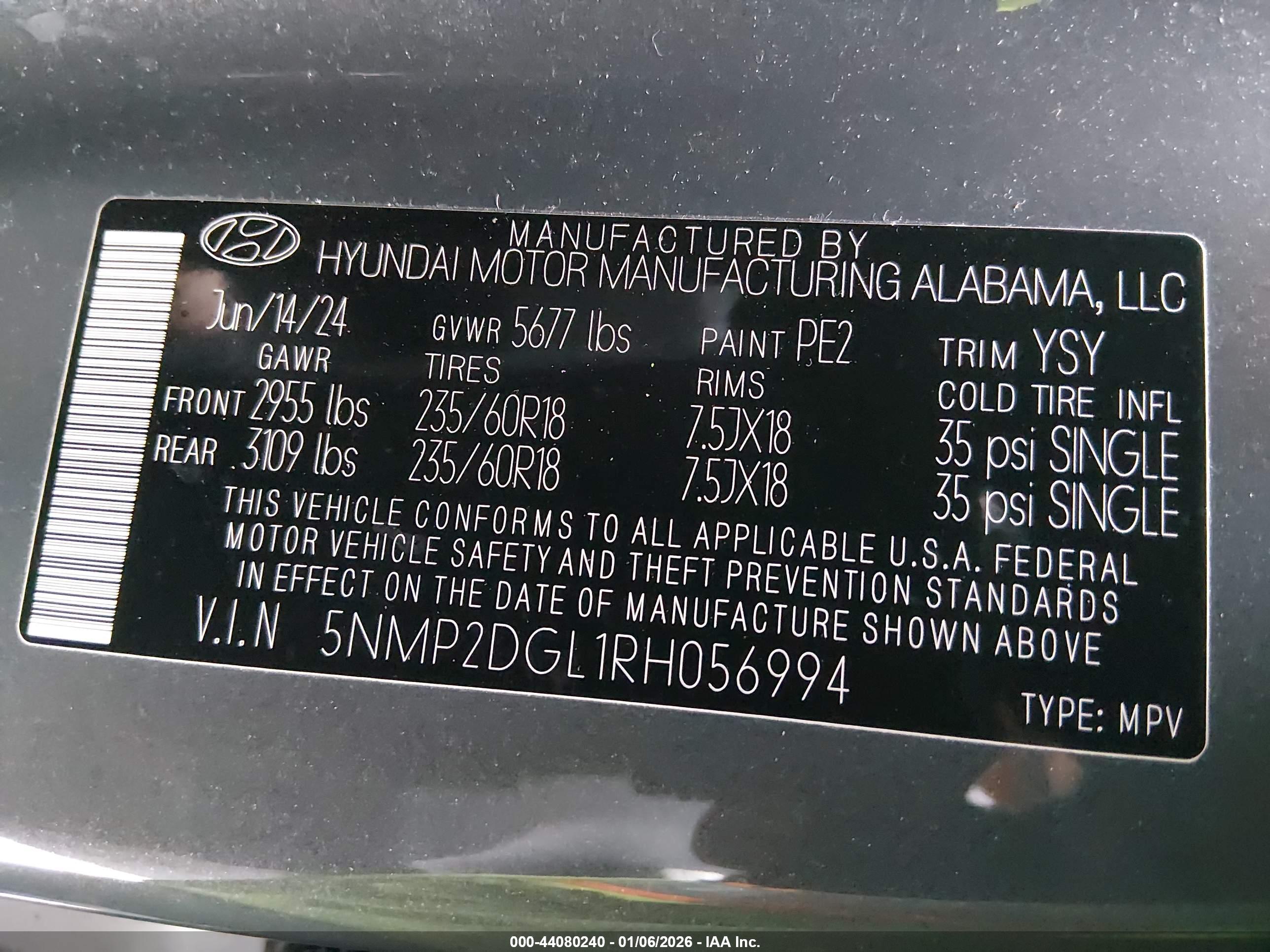 HYUNDAI SANTA image 9