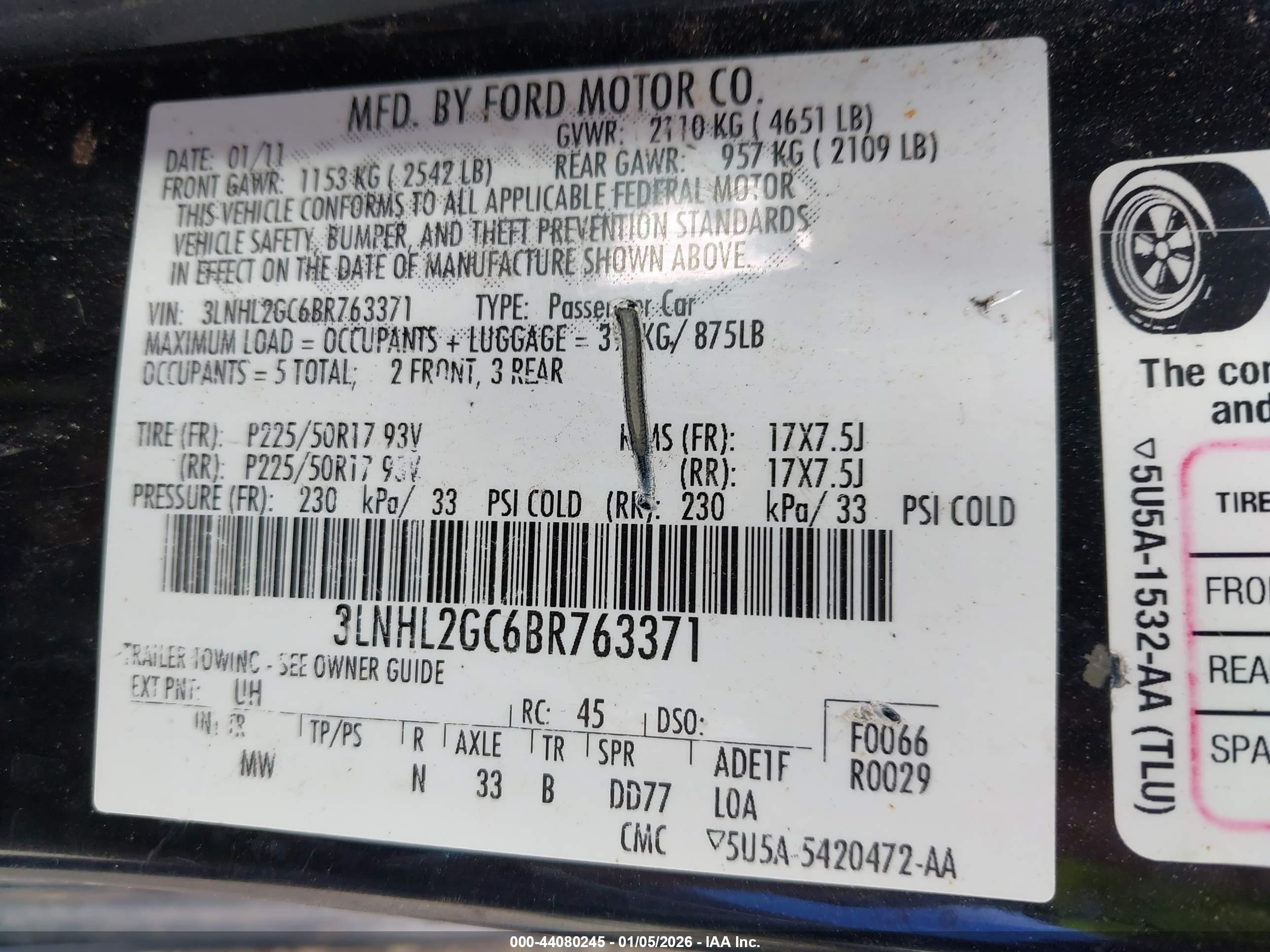 LINCOLN MKZ image 9