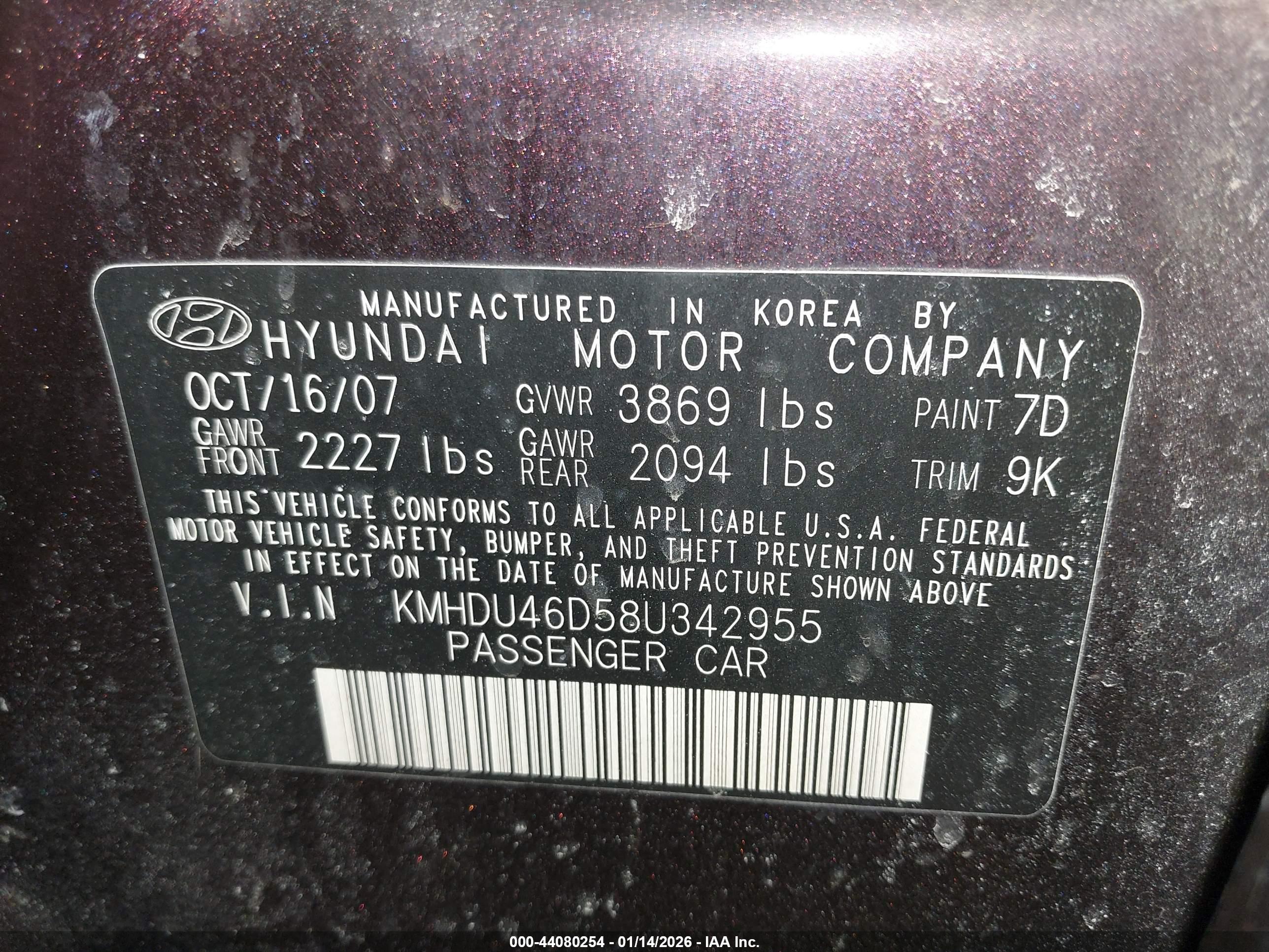 HYUNDAI ELANTRA image 9