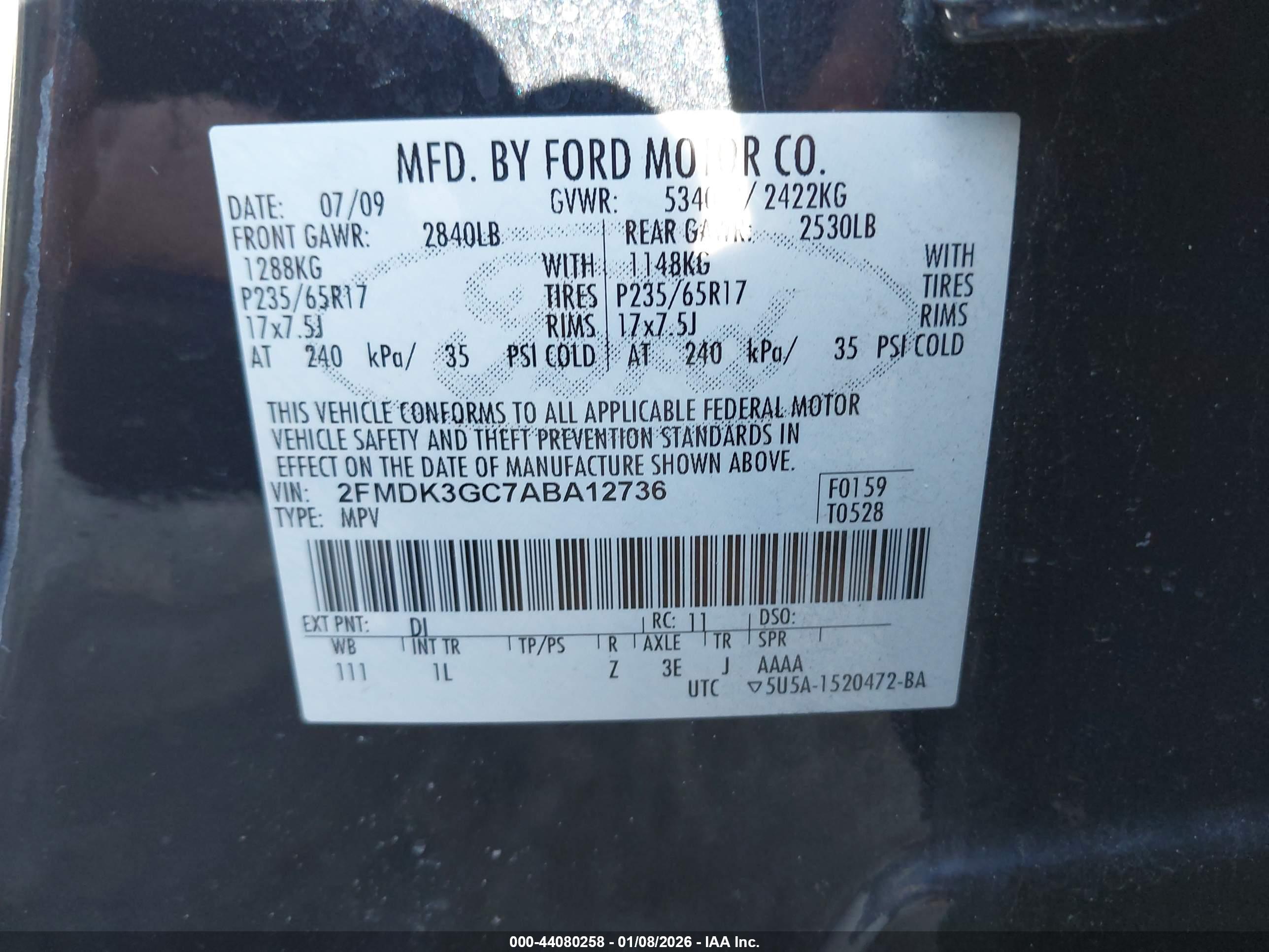 FORD EDGE image 9