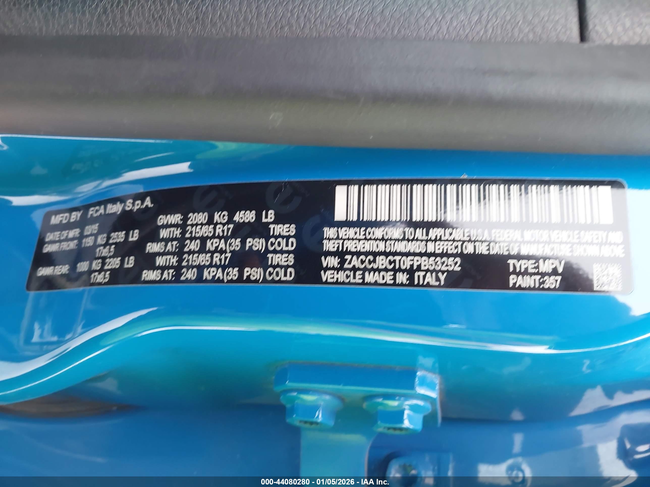 JEEP RENEGADE image 9